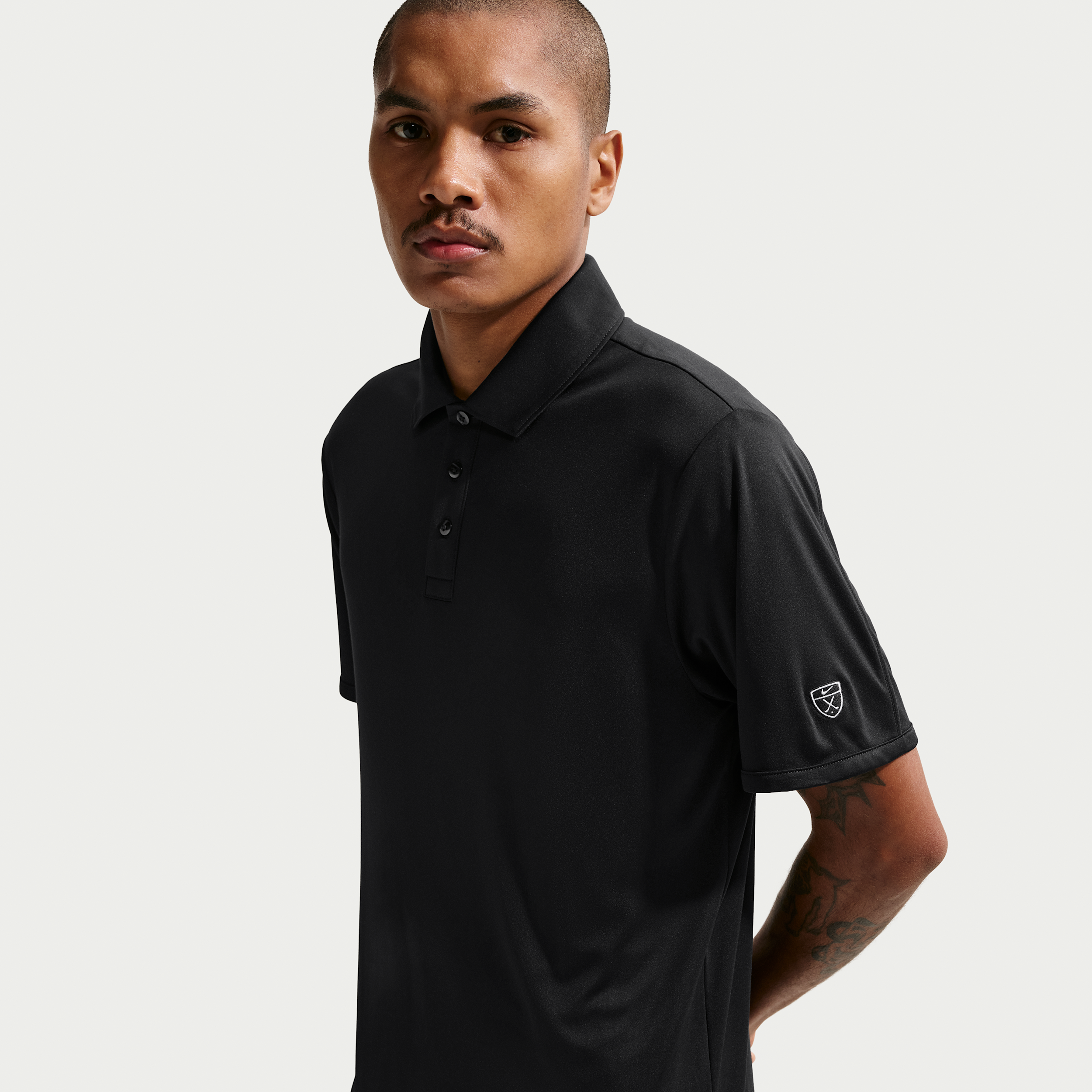 Nike Men's Par Dri-FIT Golf Polo in Black | IQ7023-010