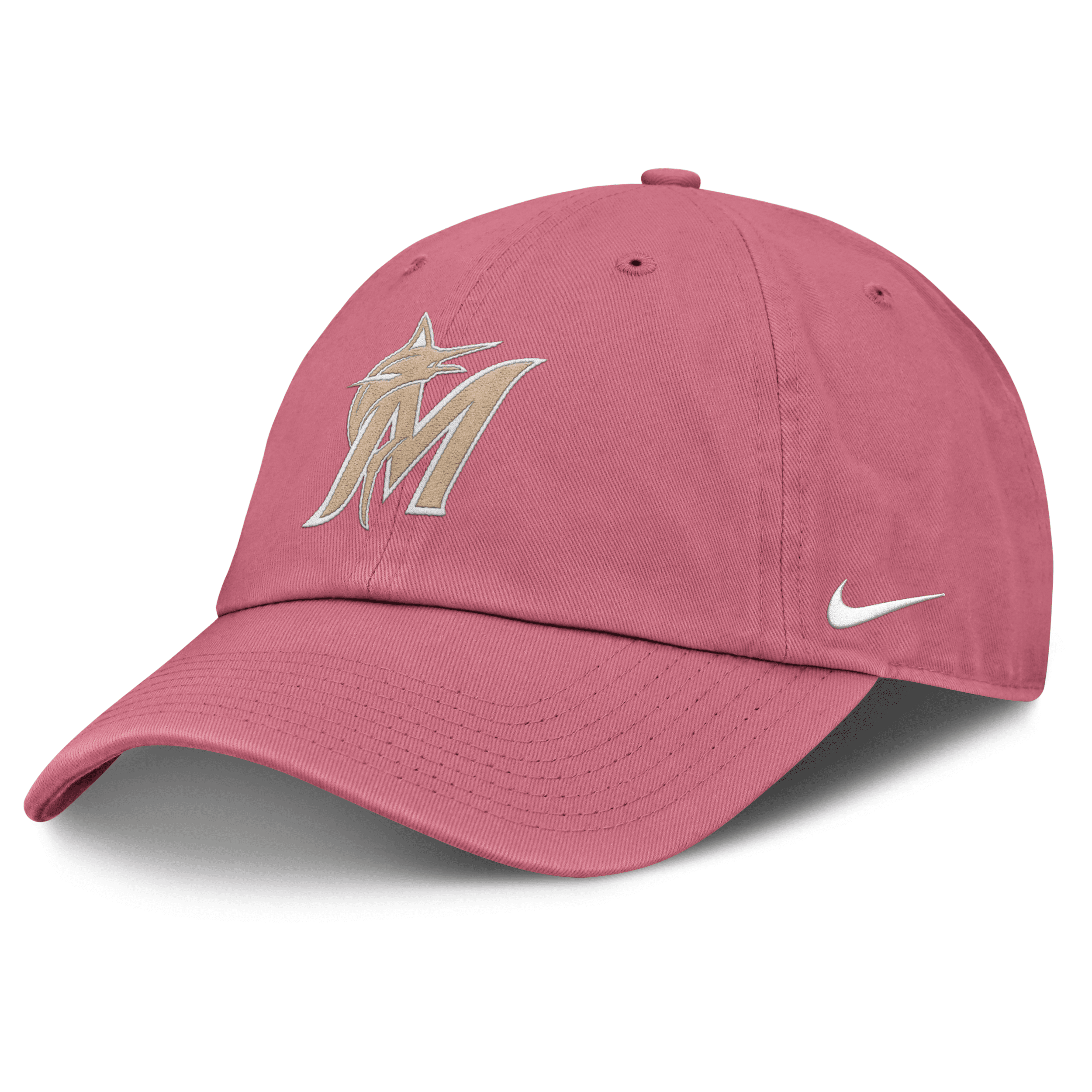 Nike Miami Marlins Club Menâs Women's Mlb Adjustable Hat