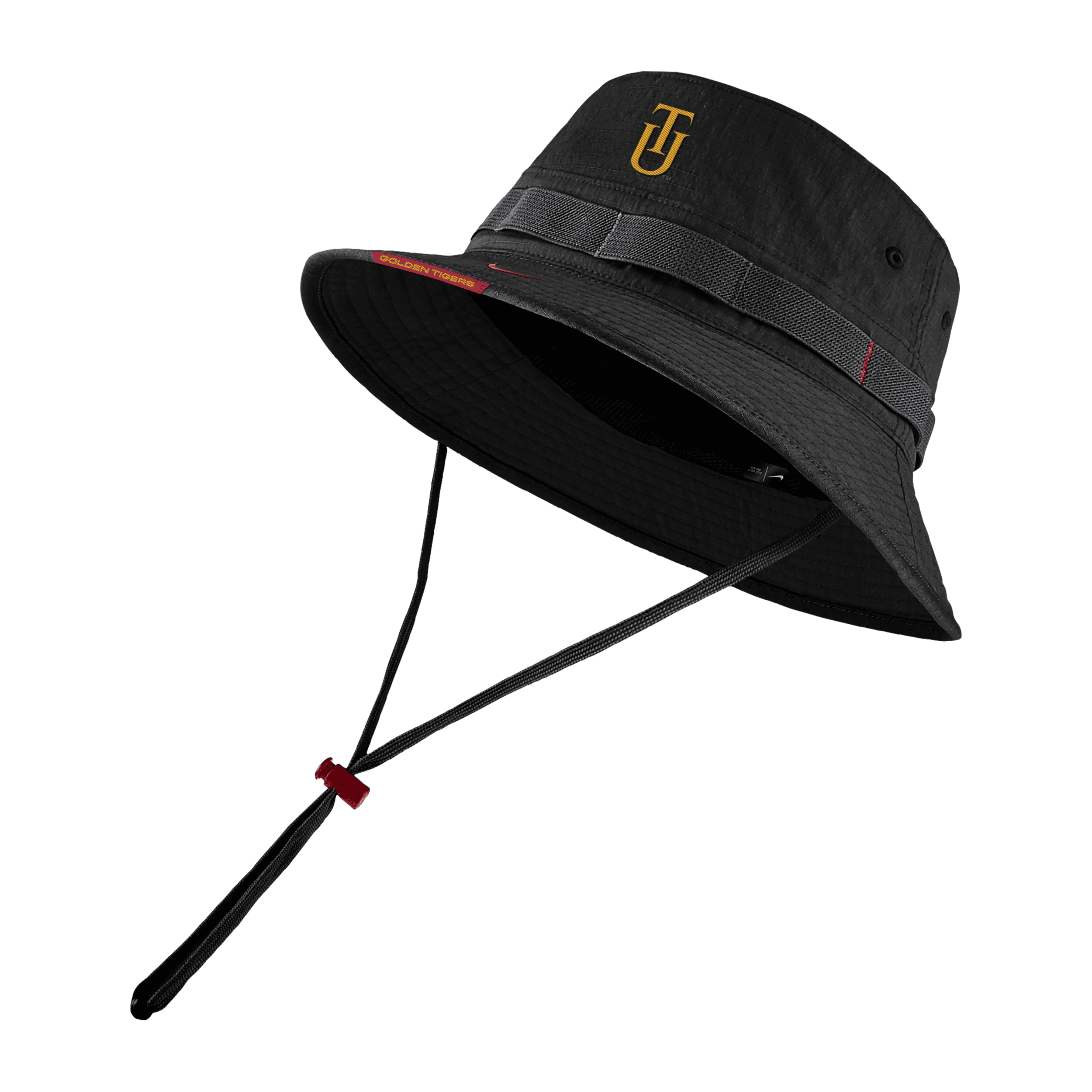 Nike Tuskegee  Unisex College Boonie Bucket Hat In Black