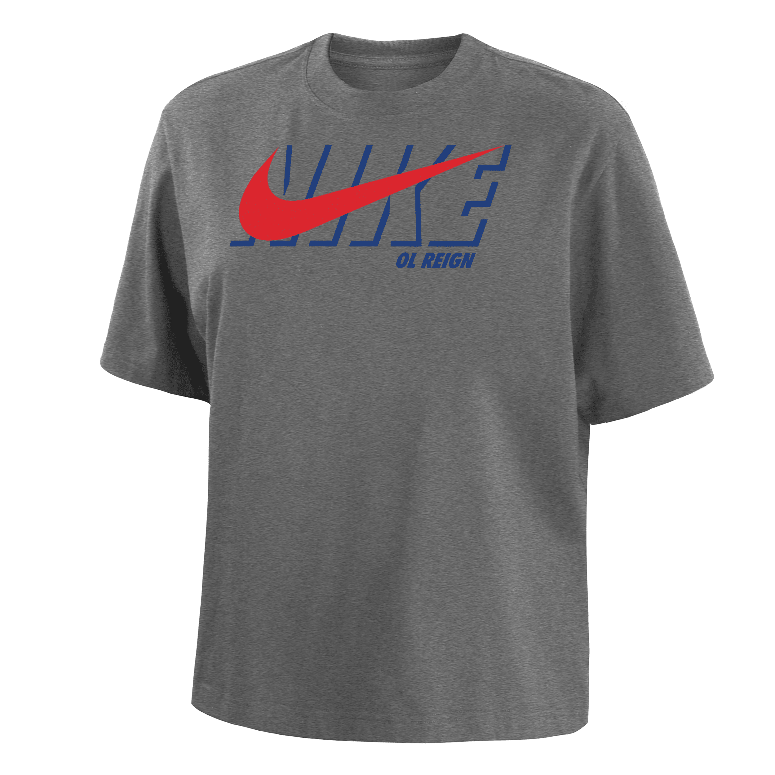 Nike Ol Reign  Women's Soccer T-shirt In Grey