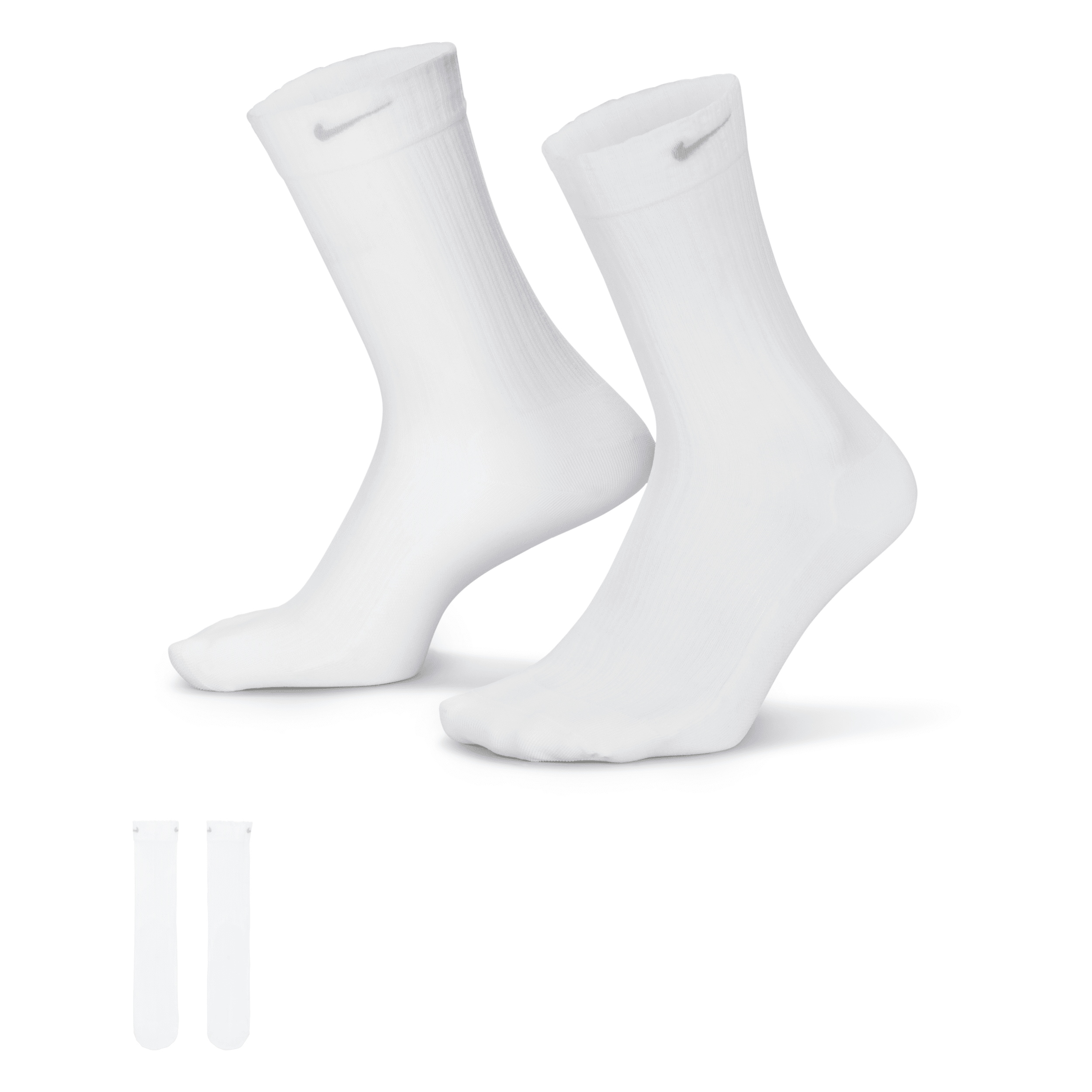Shop Nike Women's Sheer Crew Socks (1 Pair) In White