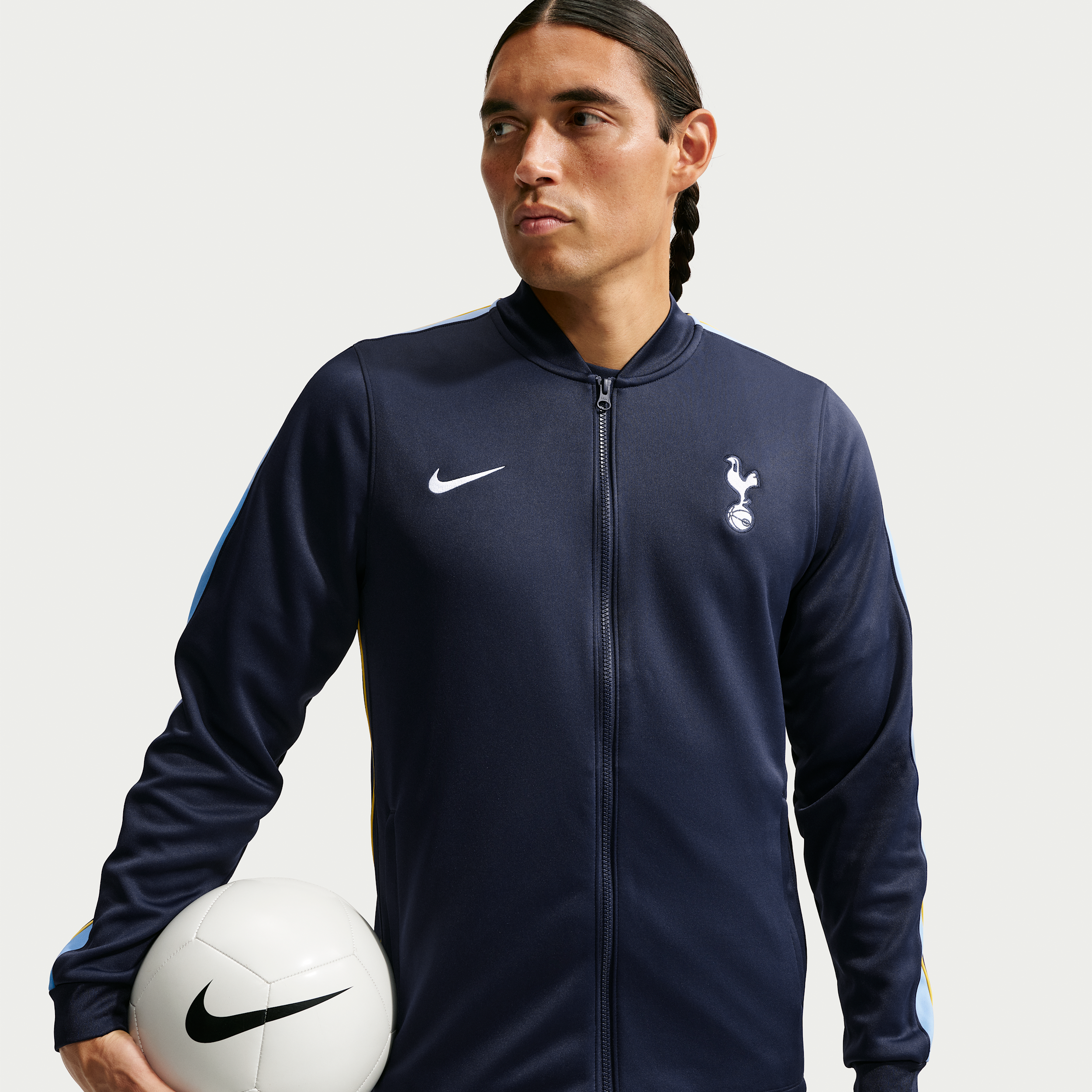 Tottenham Hotspur Strike Nike Men's Dri-FIT Soccer Knit Track Jacket in Blue | II2825-452