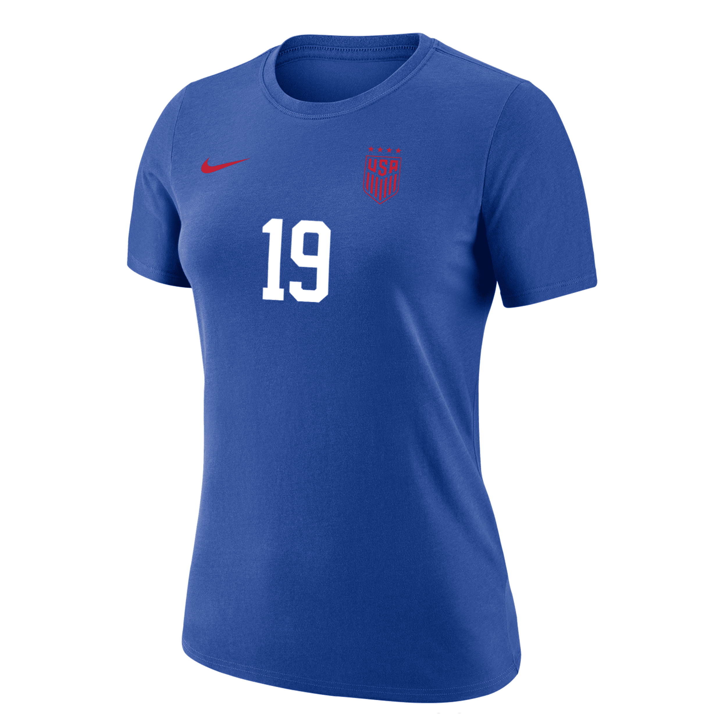 Nike Crystal Dunn Uswnt  Women's Soccer T-shirt In Blue