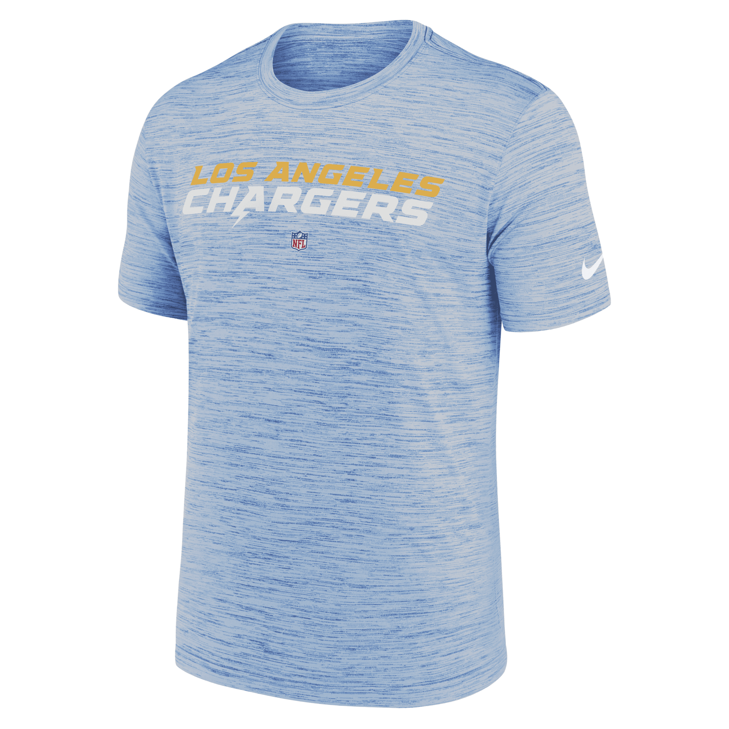Nike Women's Dri-fit Sideline Velocity (nfl Los Angeles Chargers) T-shirt In Blue