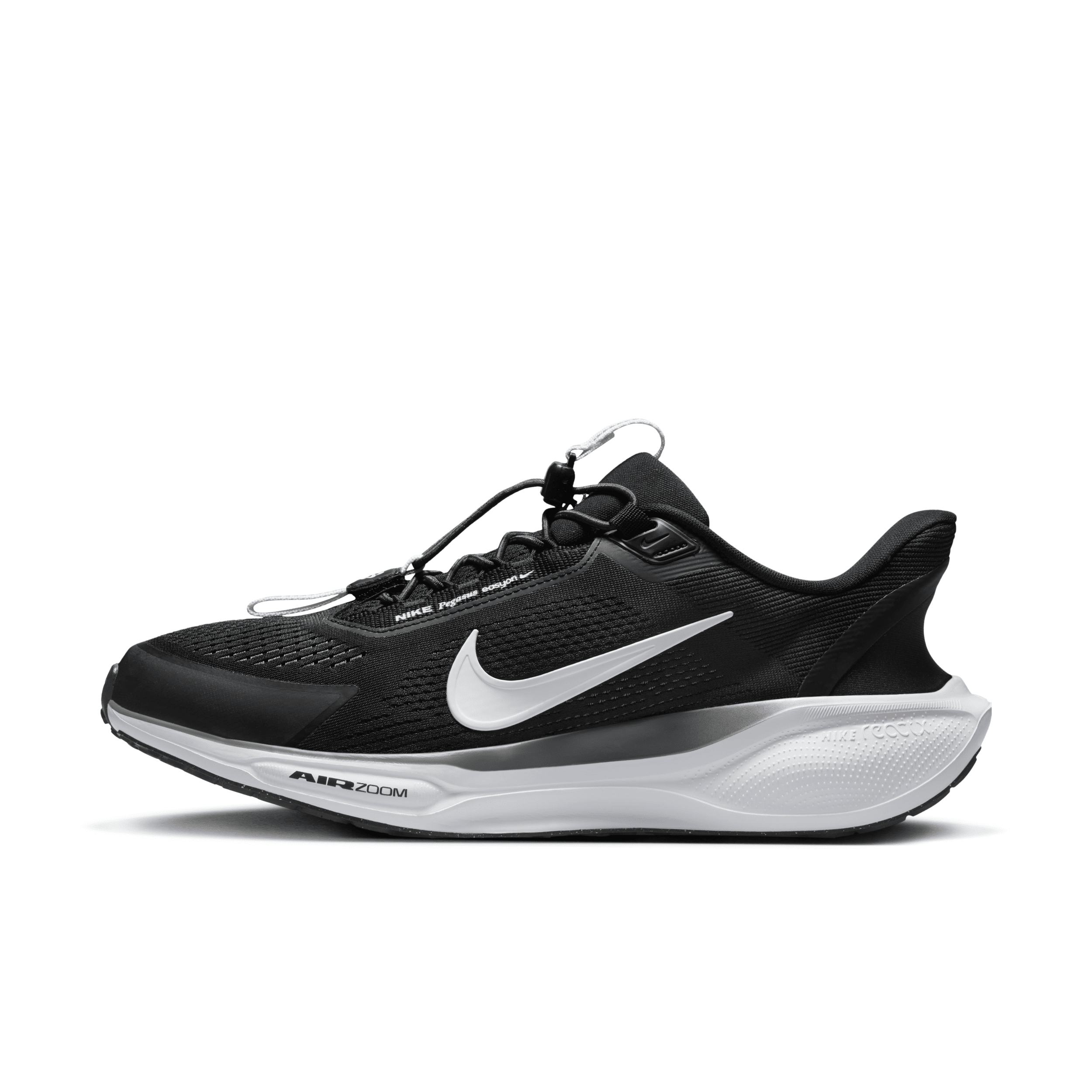 Nike Men's Pegasus Easyon Road Running Shoes In Black