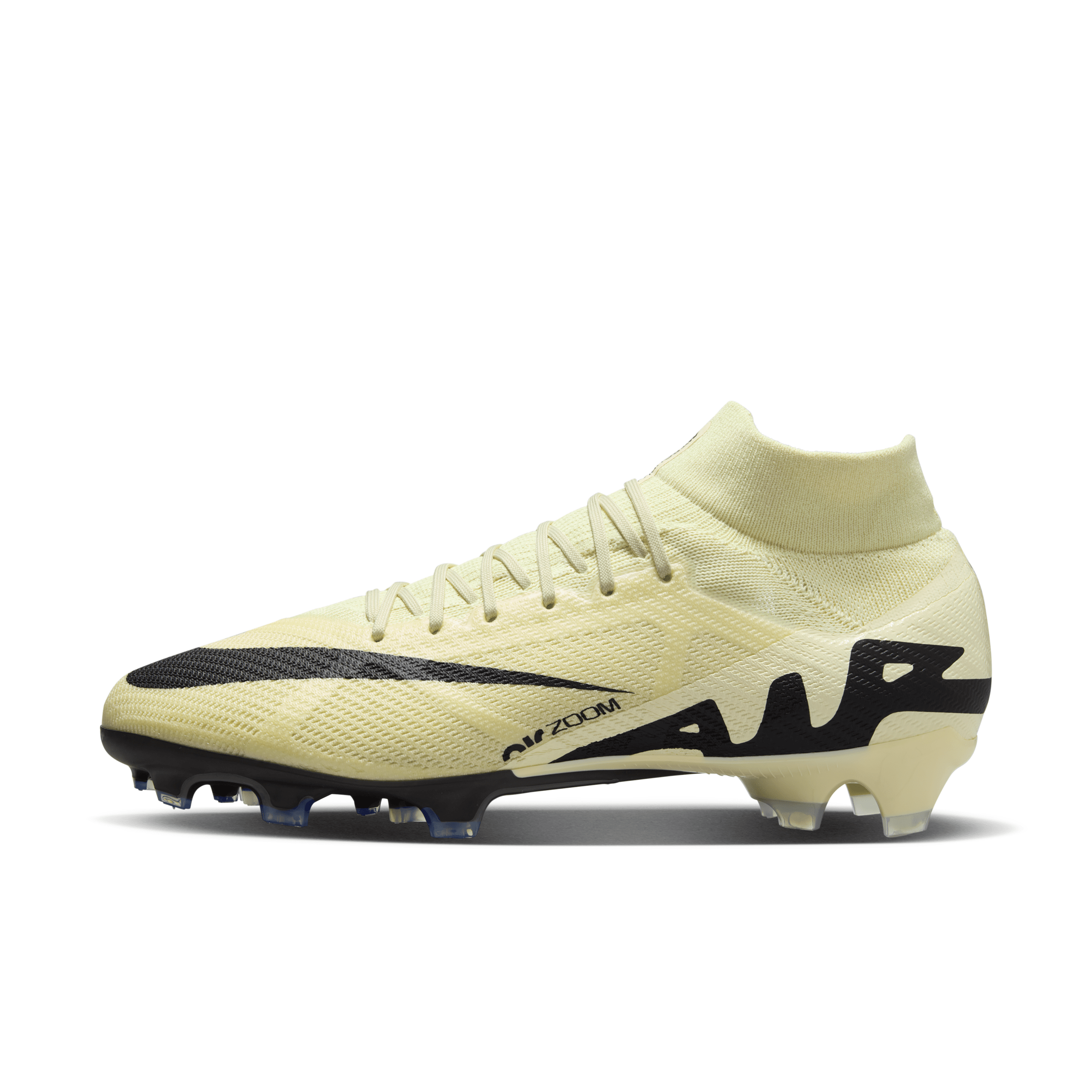 Nike Men's Mercurial Superfly 9 Pro Firm-ground High-top Soccer Cleats In Yellow