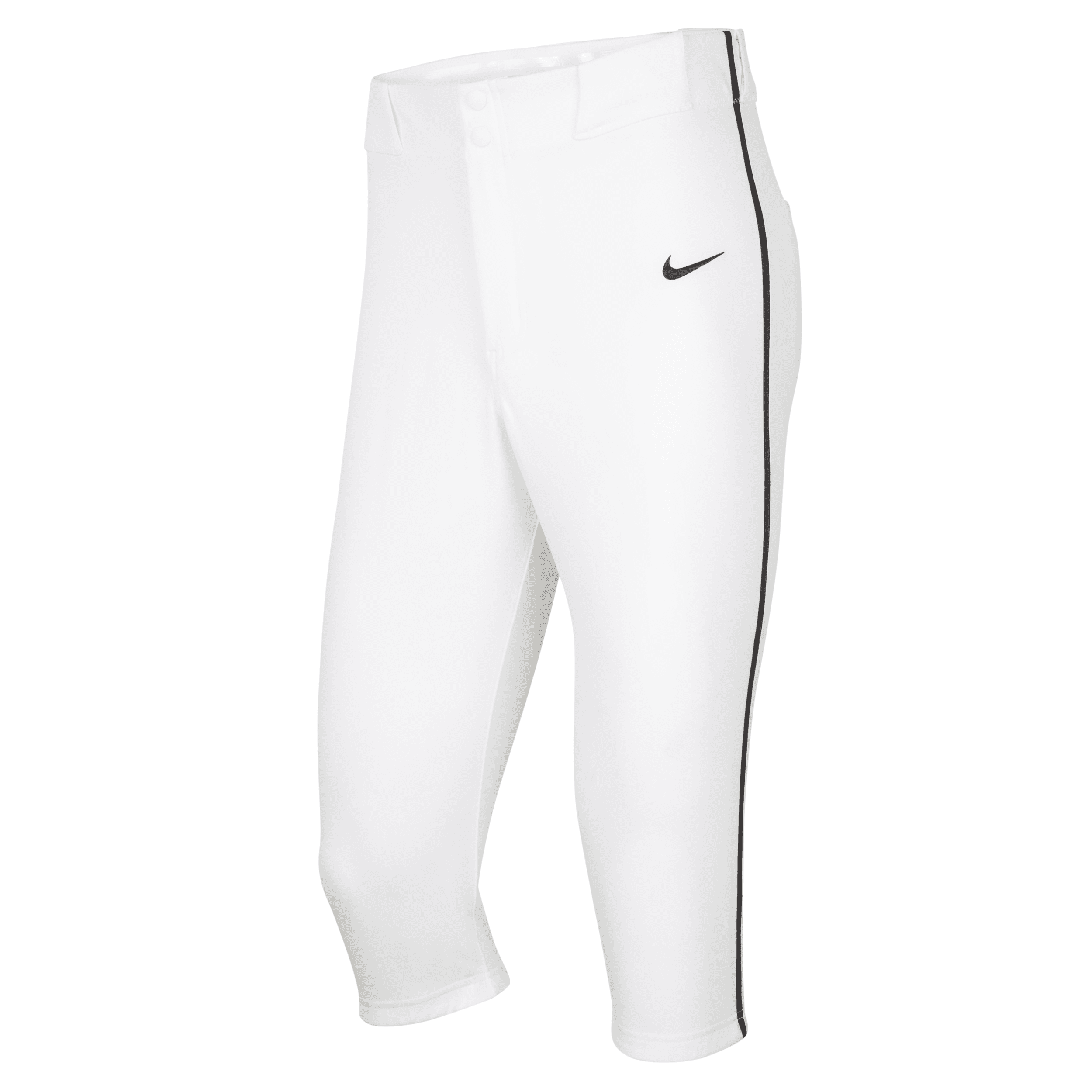 Nike Men's Vapor Select 2 High Piped Baseball Pants in White | FZ1375-100
