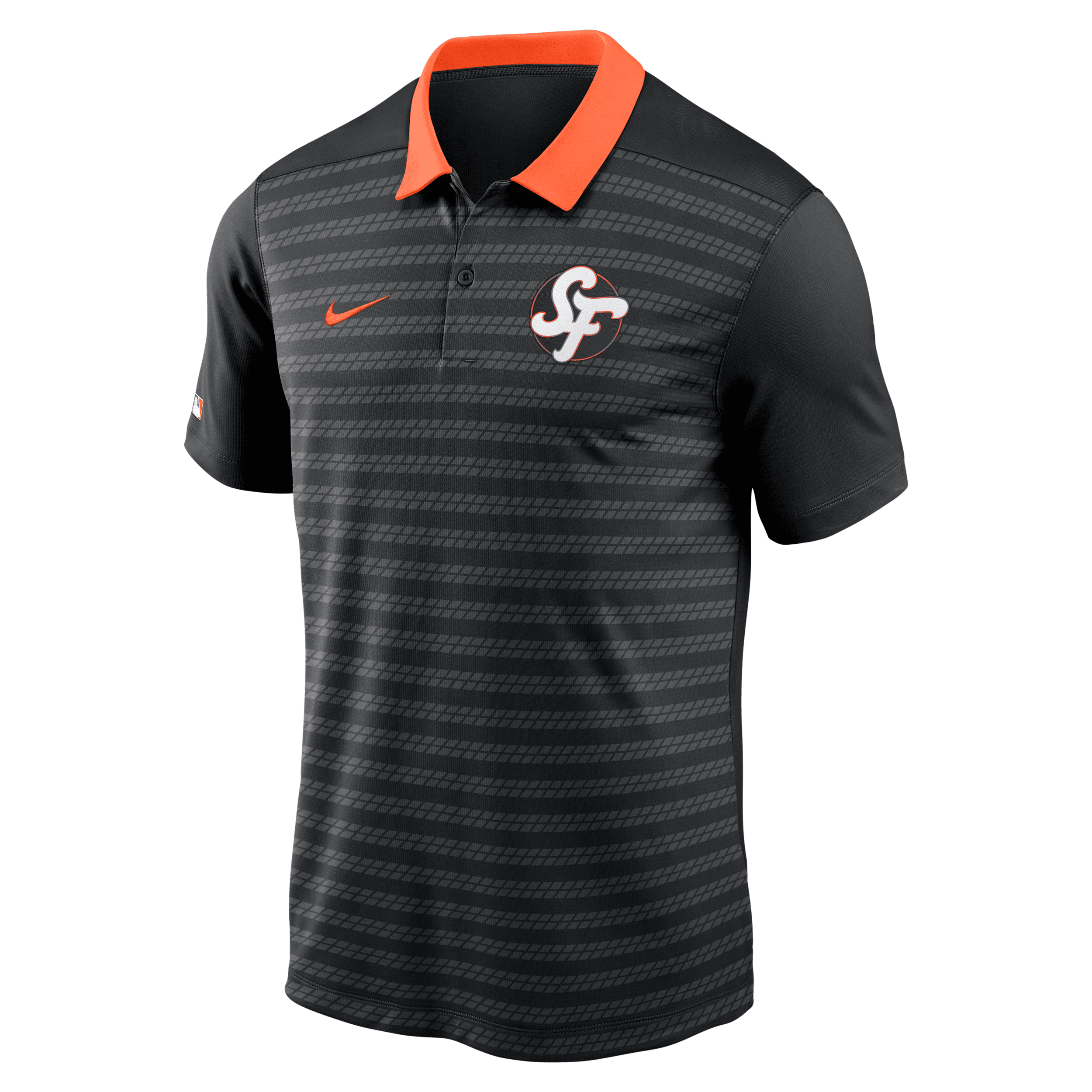 Nike Black San Francisco Giants 2025 City Connect Authentic Collection Victory Performance Polo In Black