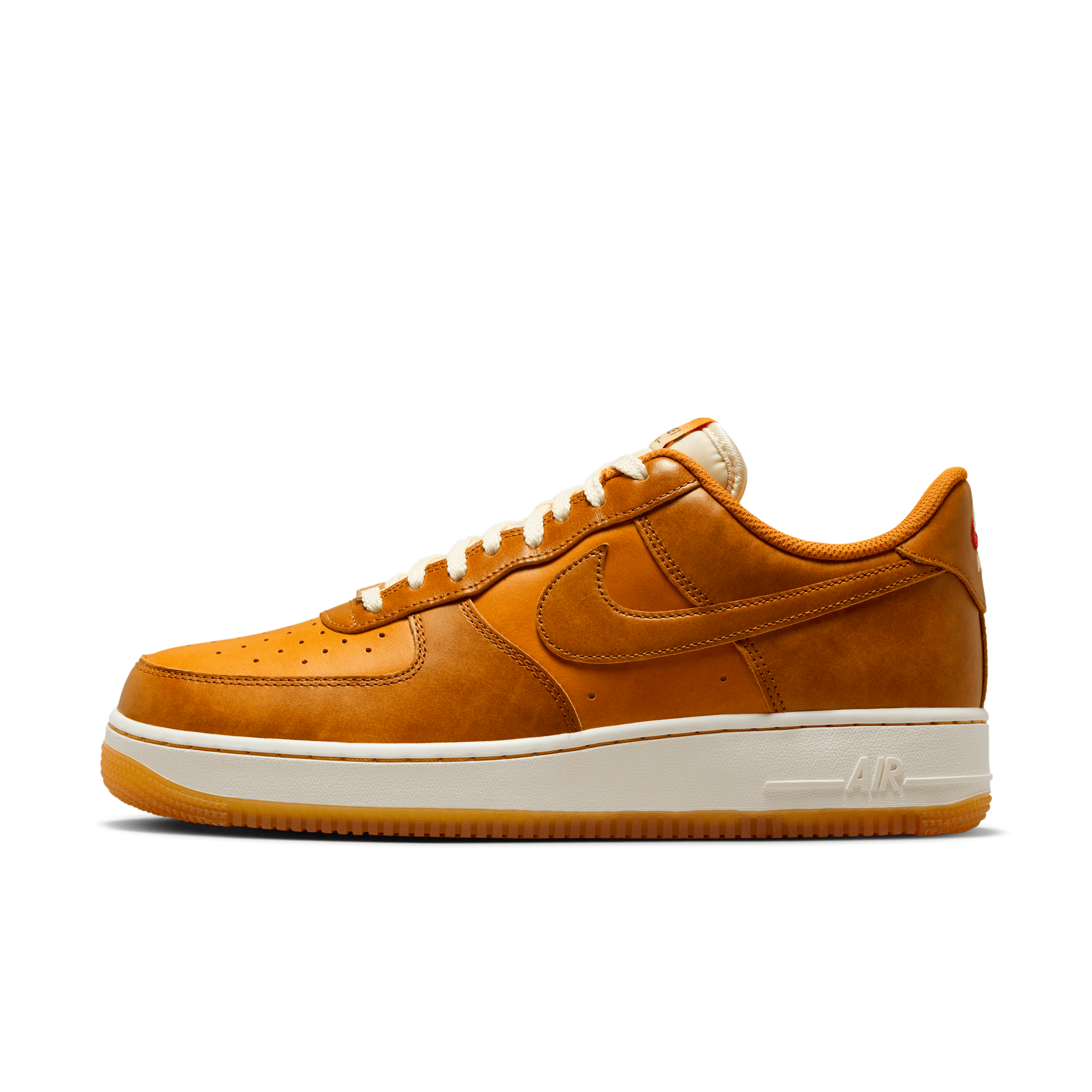 Nike Men's Air Force 1 '07 Lv8 Shoes In Orange