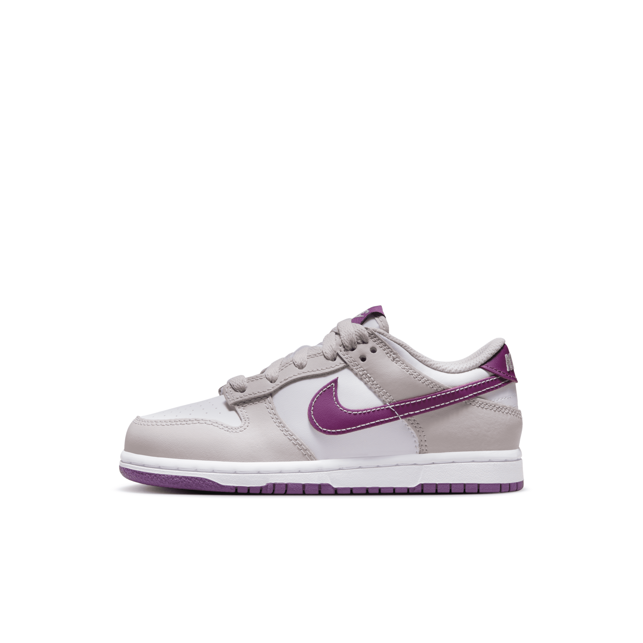 Shop Nike Dunk Low Little Kids' Shoes In White