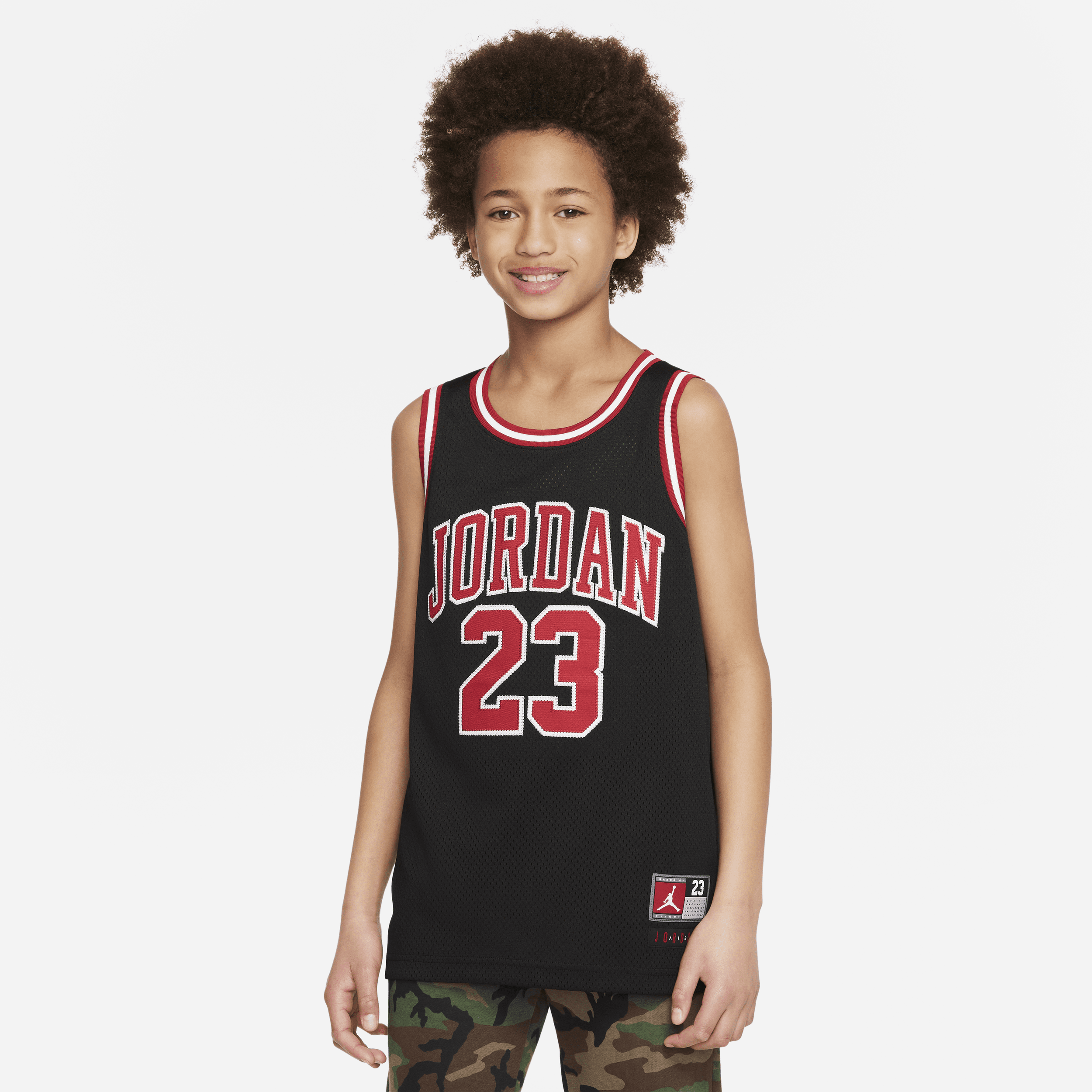 Jordan Big Kids' 23 Jersey in Black | 95A773-023