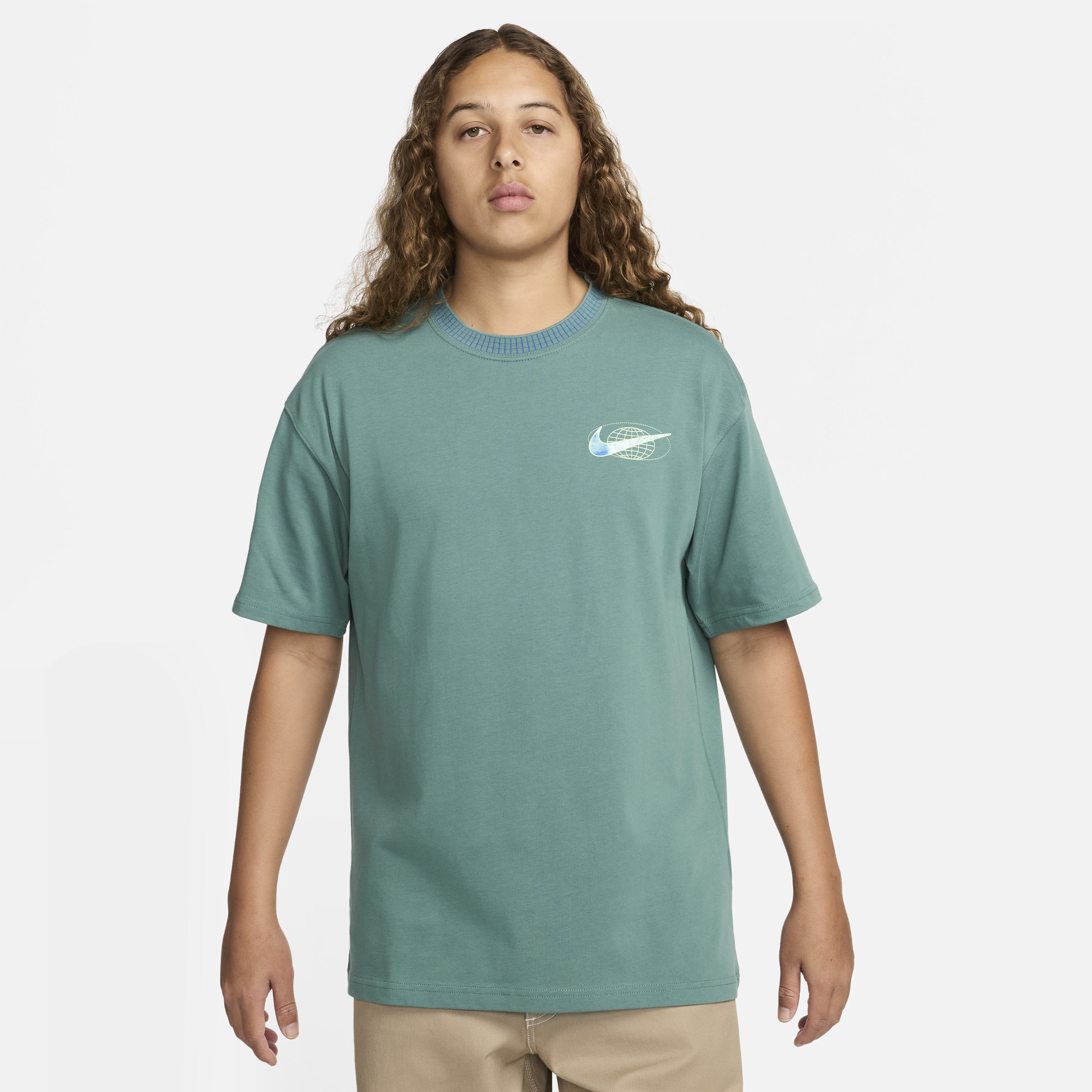Shop Nike Men's  Sportswear Max90 T-shirt In Green
