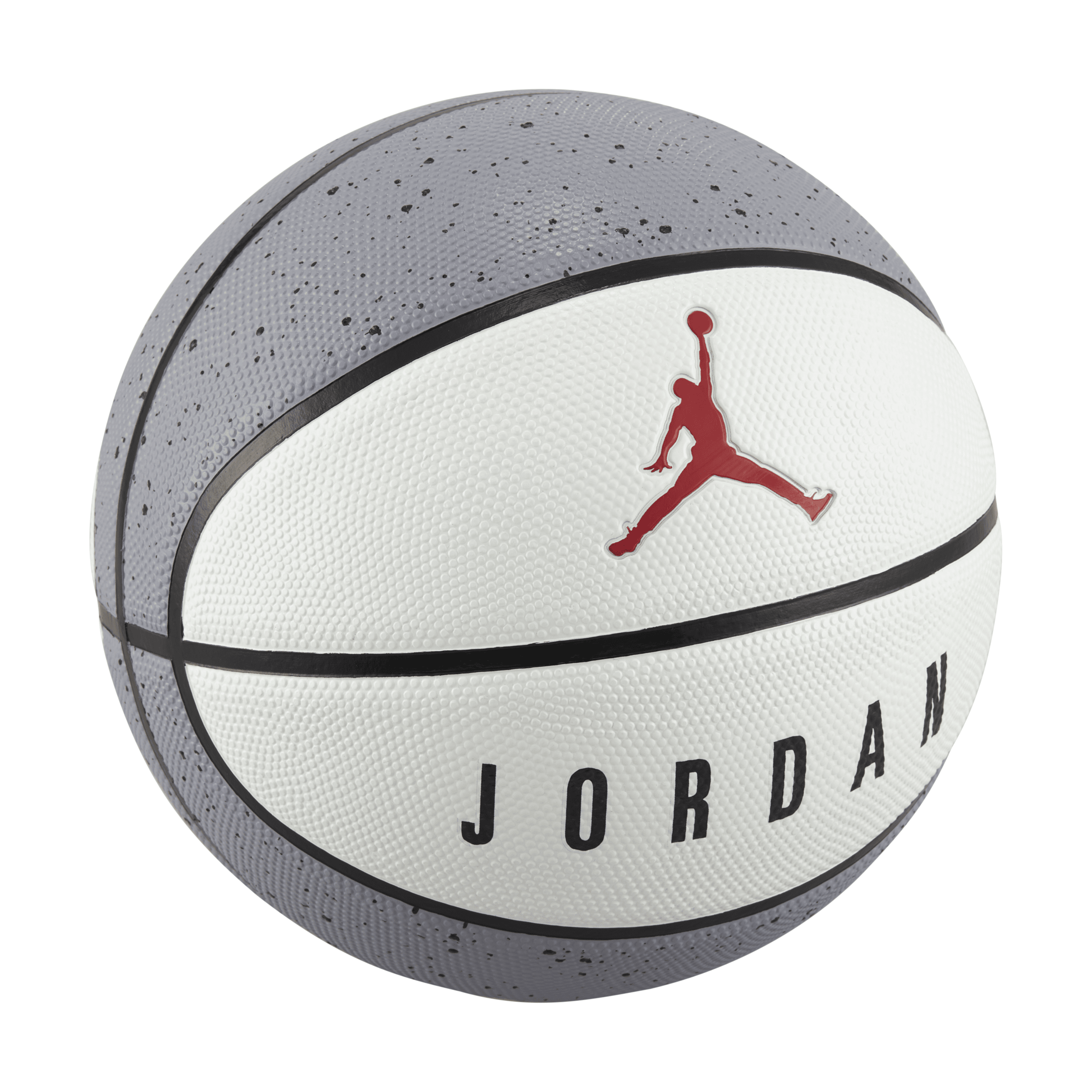 Jordan Mens Playground 8 Panel 2.0 Basketball - - White / Black / Cement Grey