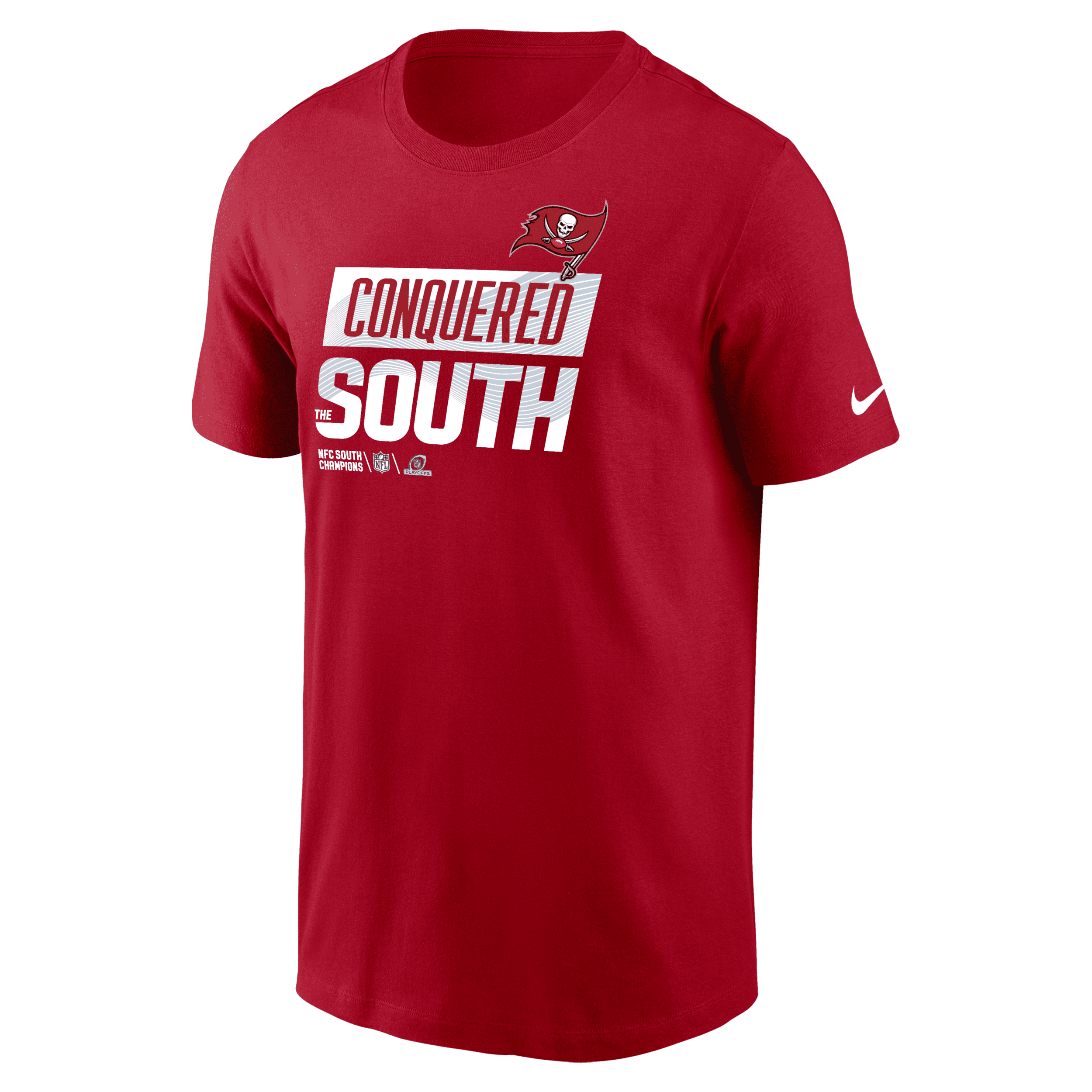 NIKE MEN'S 2022 NFC SOUTH CHAMPIONS TROPHY COLLECTION (NFL TAMPA BAY BUCCANEERS) T-SHIRT,1013555060