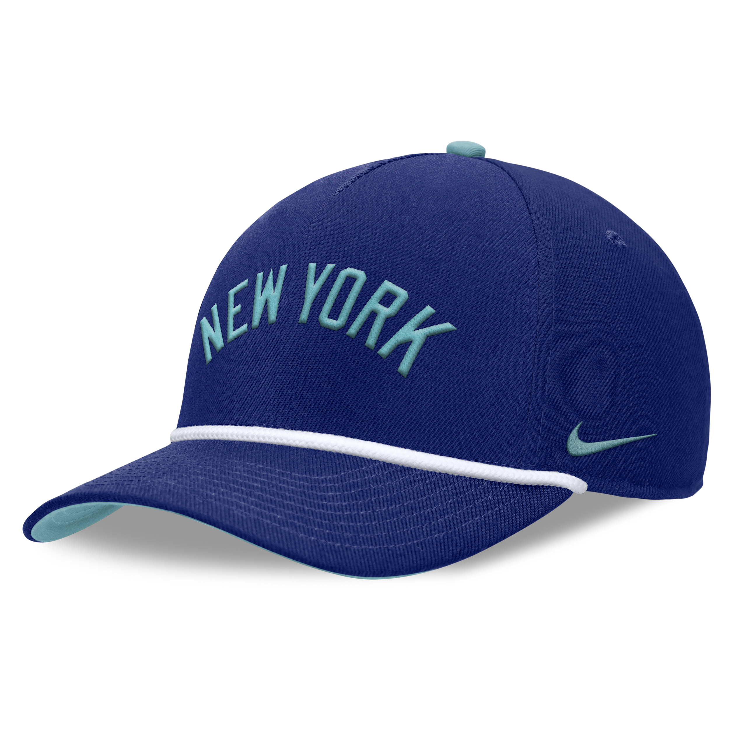Nike New York Yankees Rise Men's Mlb Adjustable Hat In Blue