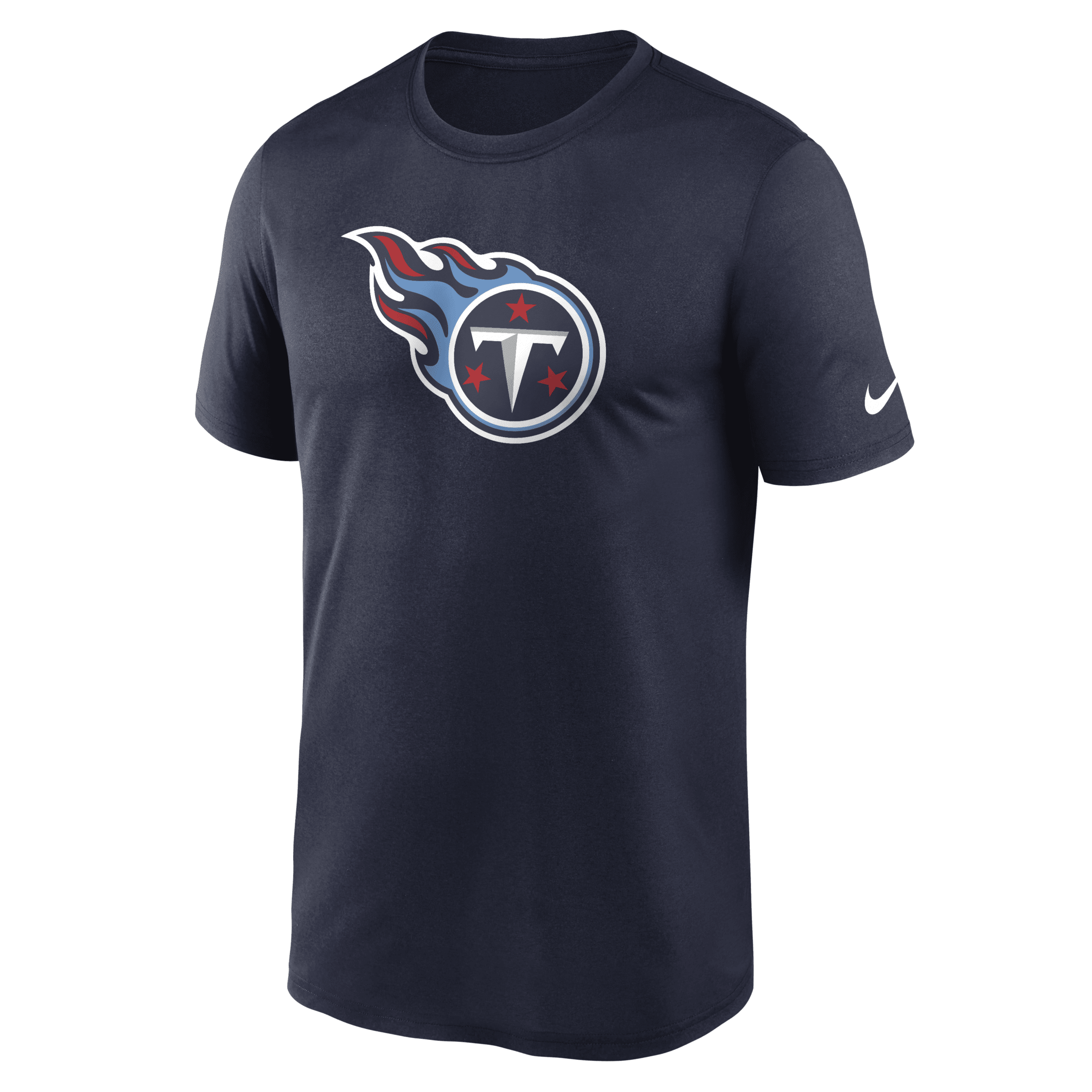 Shop Nike Men's Dri-fit Logo Legend (nfl Tennessee Titans) T-shirt In Blue