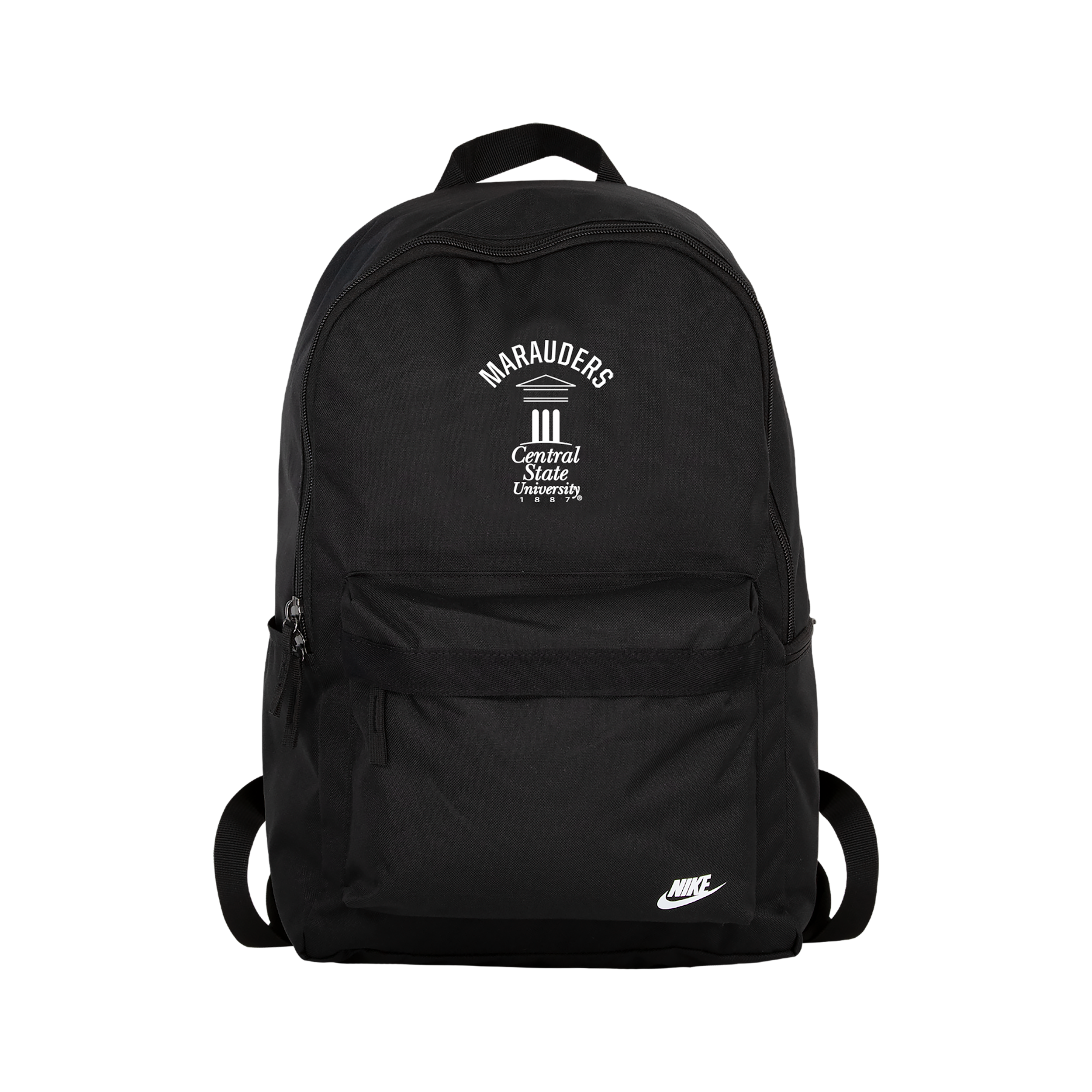 Nike Central State Unisex College Heritage Backpack In Black