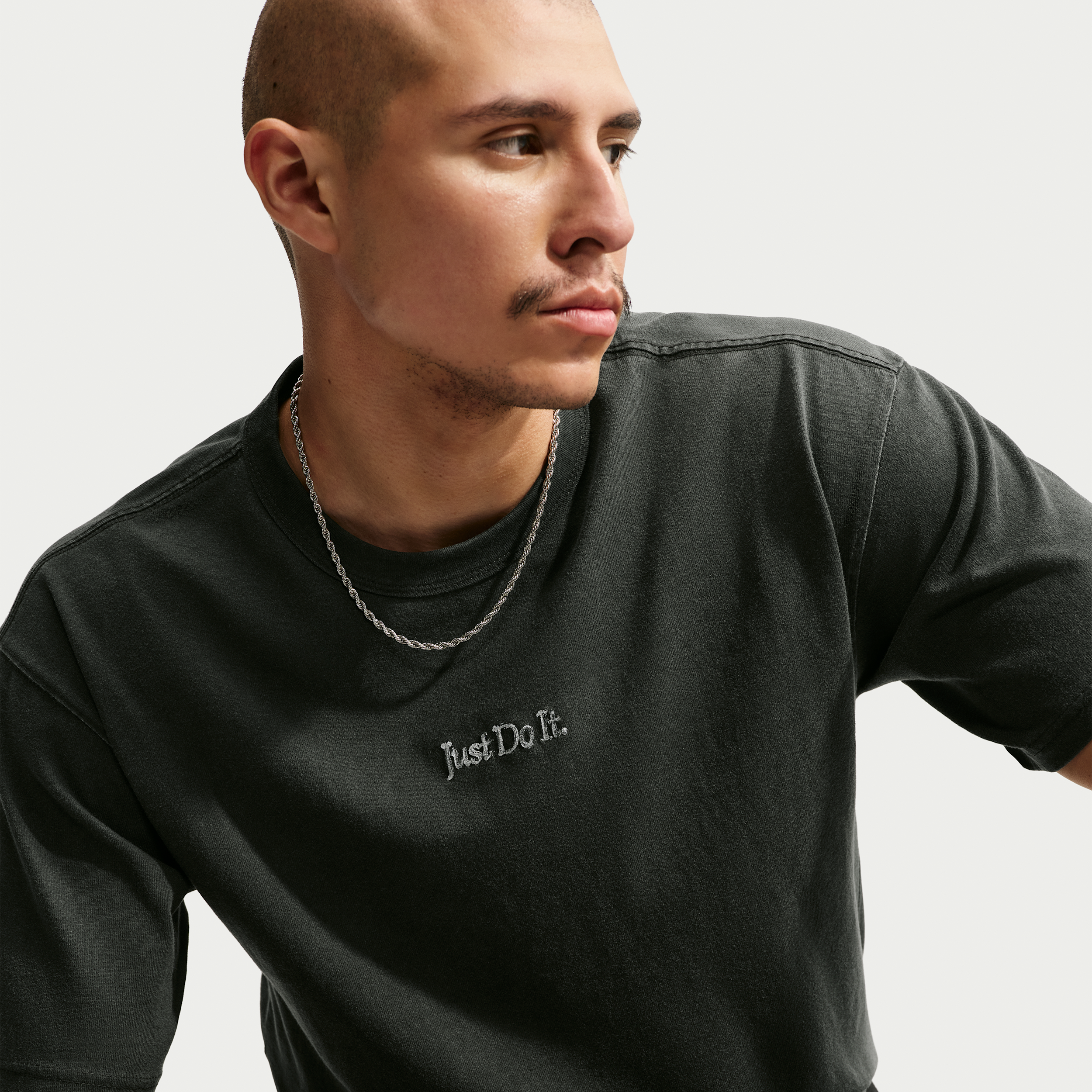 Men's Nike Sportswear Premium Essentials T-Shirt in Grey | IM9343-005