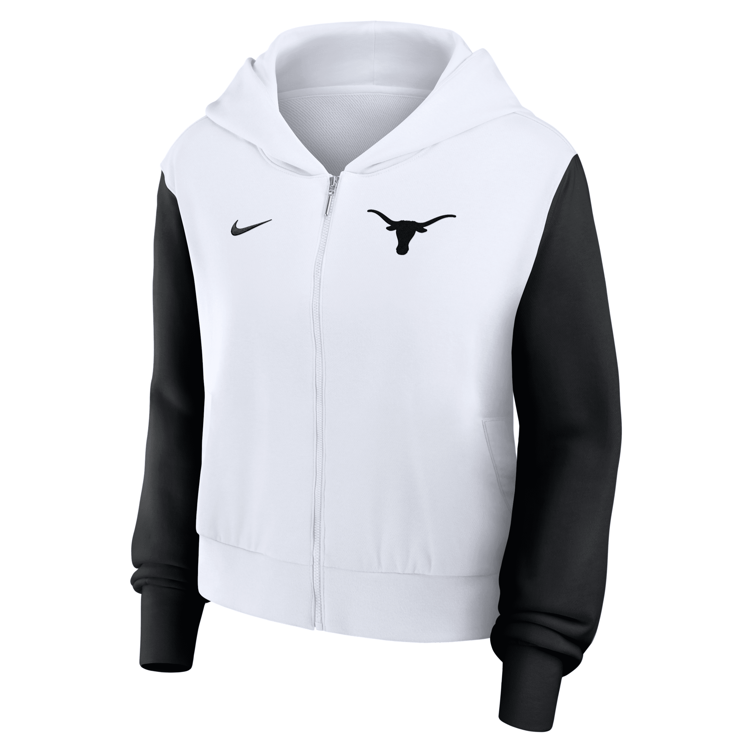 Shop Nike Texas Athletic Prep Colorblocked Script Womenâs Women's College Full-zip Hoodie