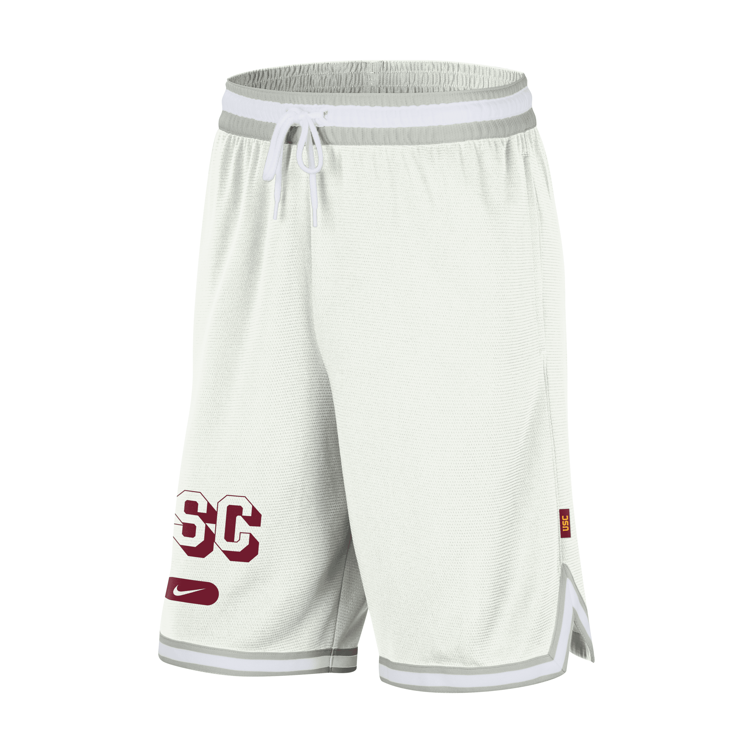 Shop Nike Usc Dna 3.0  Men's Dri-fit College Shorts In White