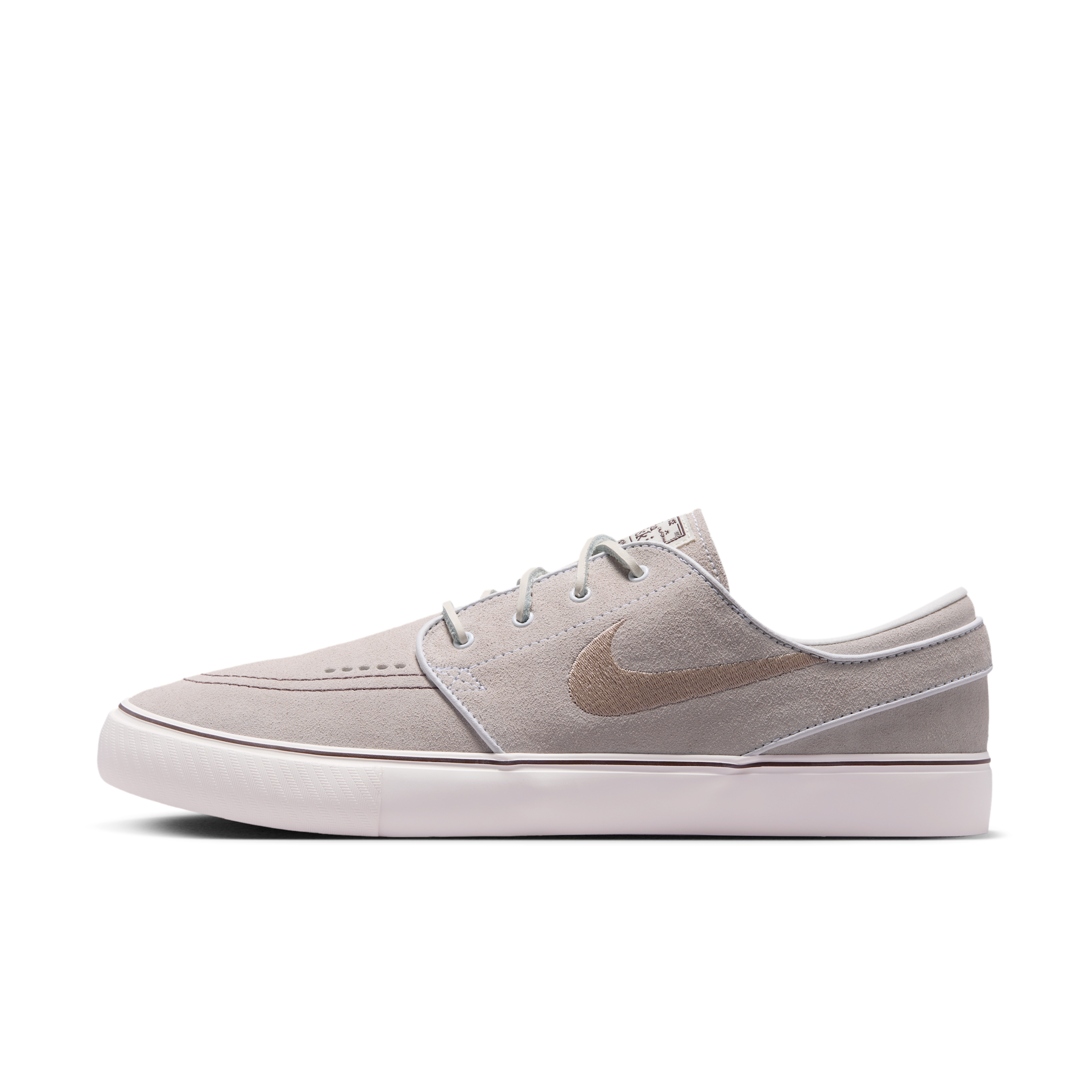 Men's Nike SB Zoom Janoski OG+ Skate Shoes in White | FD6757-102