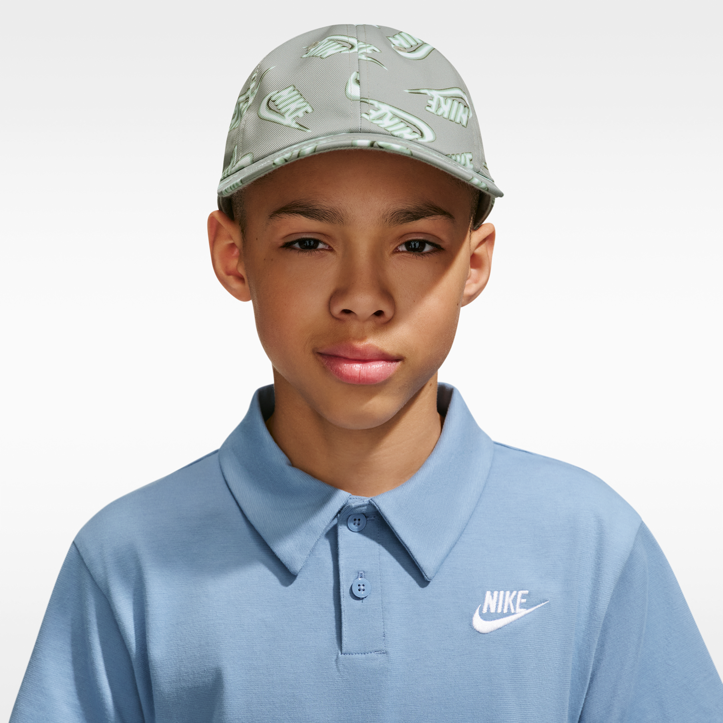 Nike Sportswear Club Little Kids' Unstructured Cap, Spruce Fog