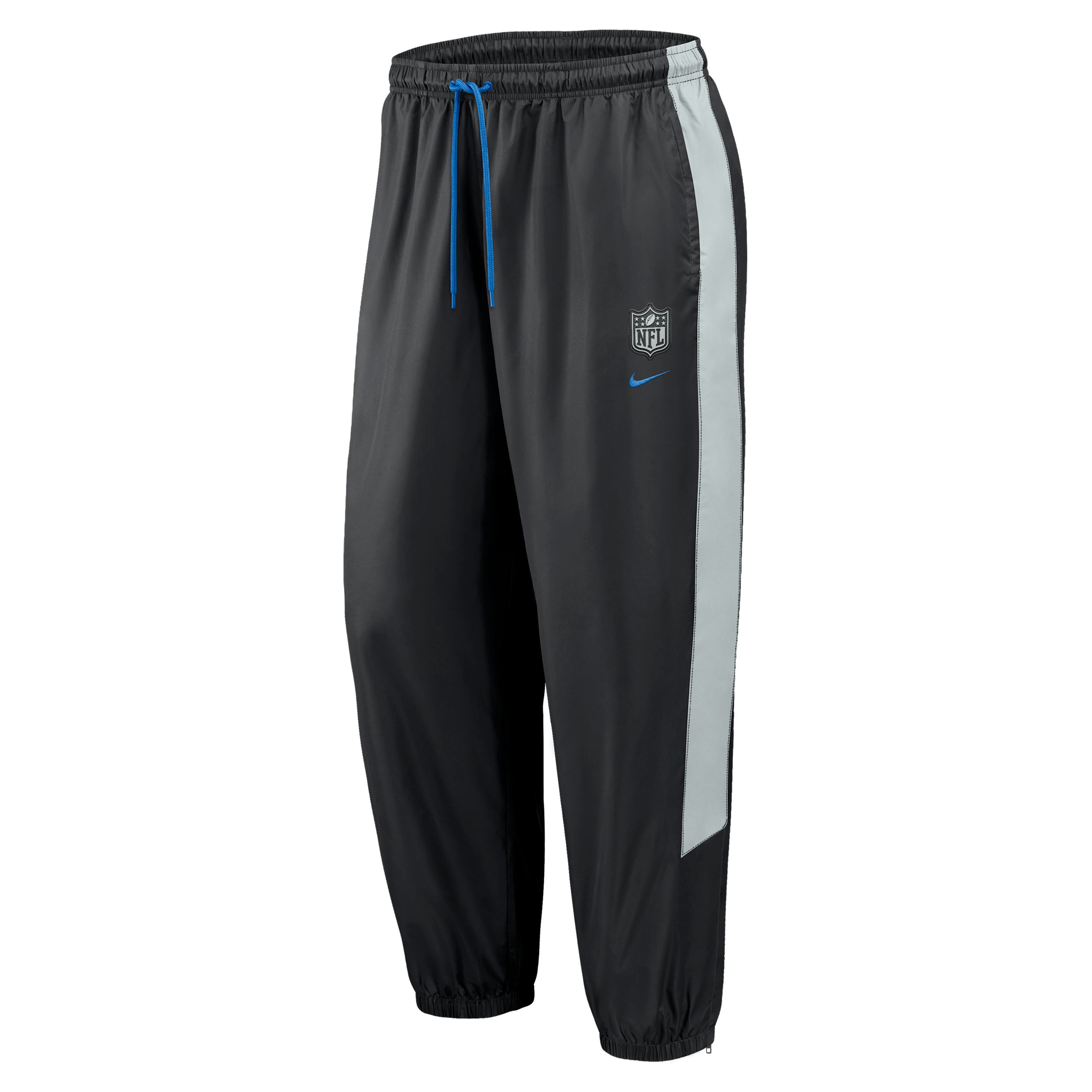 Detroit Lions Rivalries Collection Windrunner Nike Men's NFL Pants in Black | 06AA0L1Q9J-3WJ