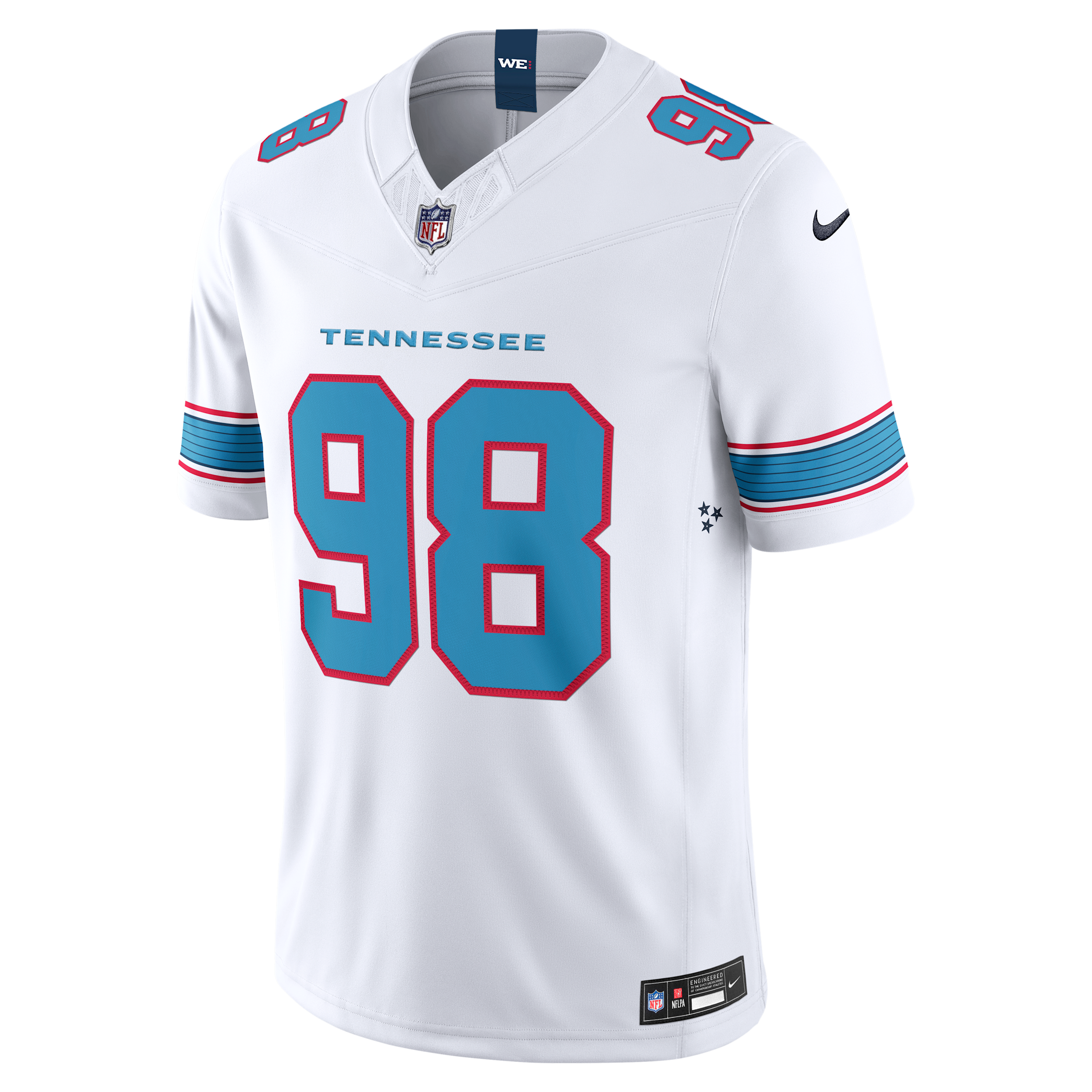 Jeffery Simmons Tennessee Titans Nike Men's Dri-FIT NFL Stitched Limited Jersey in White | 37NM0IUY9VF-RMY