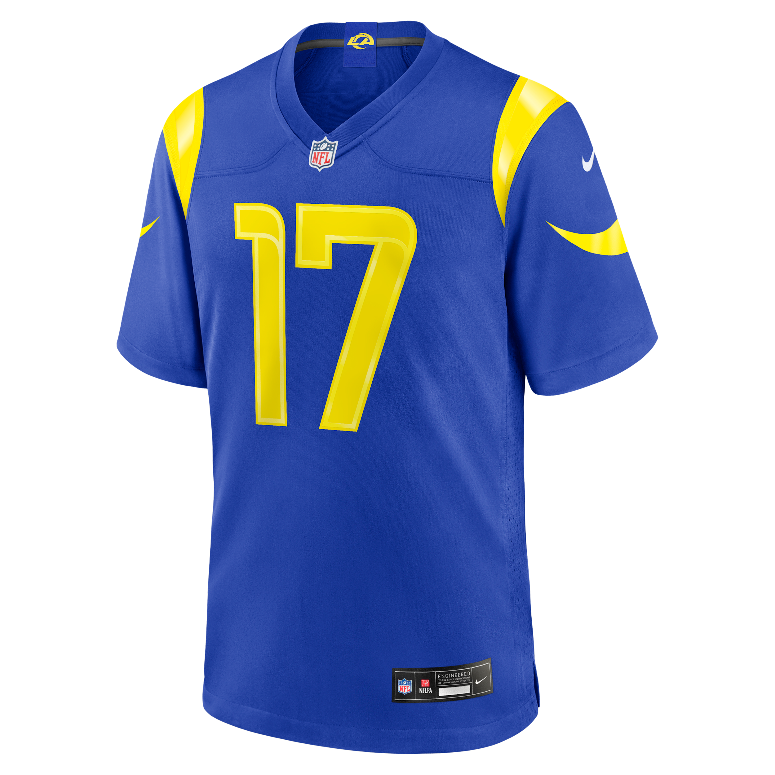 Davante Adams Los Angeles Rams Nike Men's NFL Game Jersey in Blue | 67NM0IUS9XF-ZQK