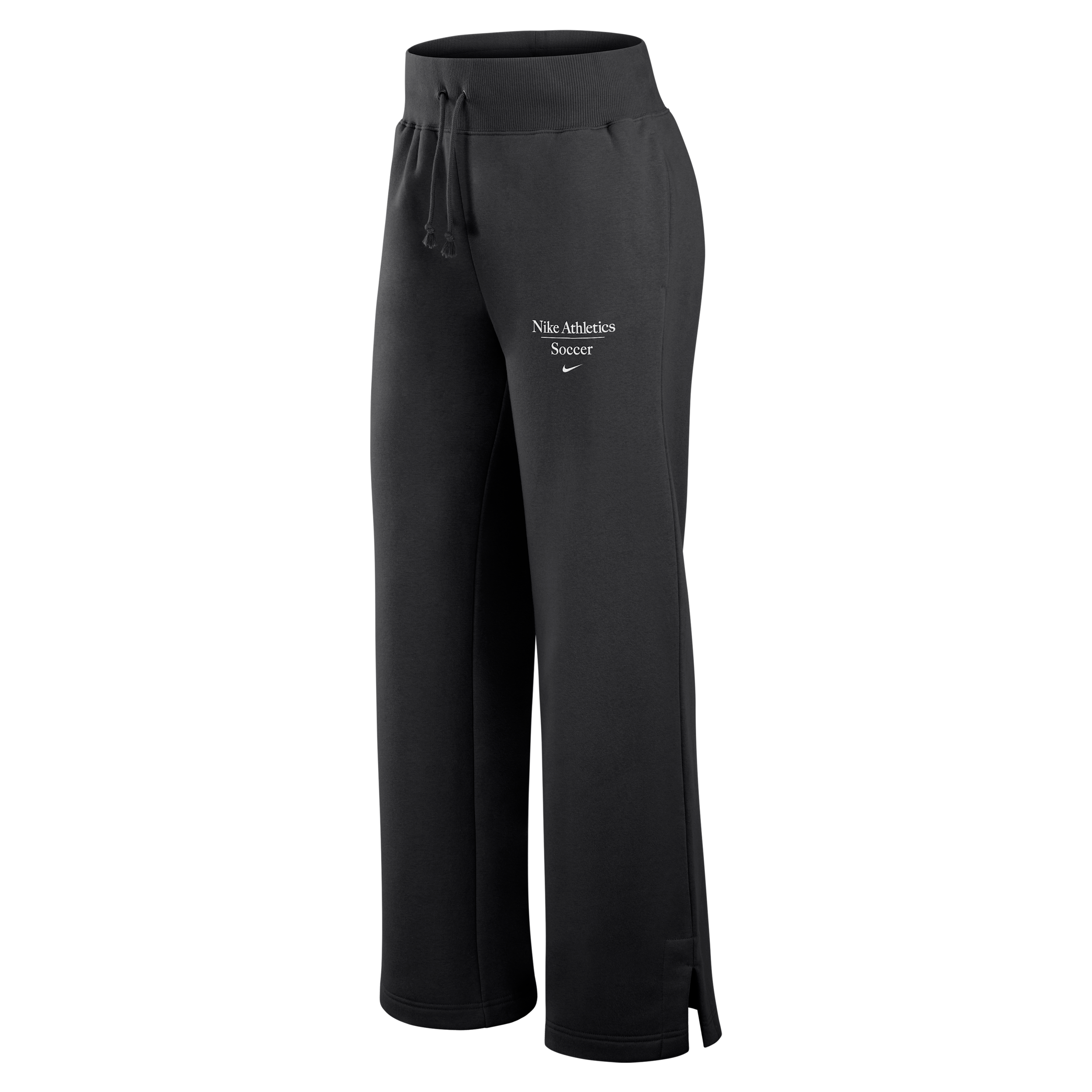 Nike Women's Phoenix Fleece Soccer Pants In Black