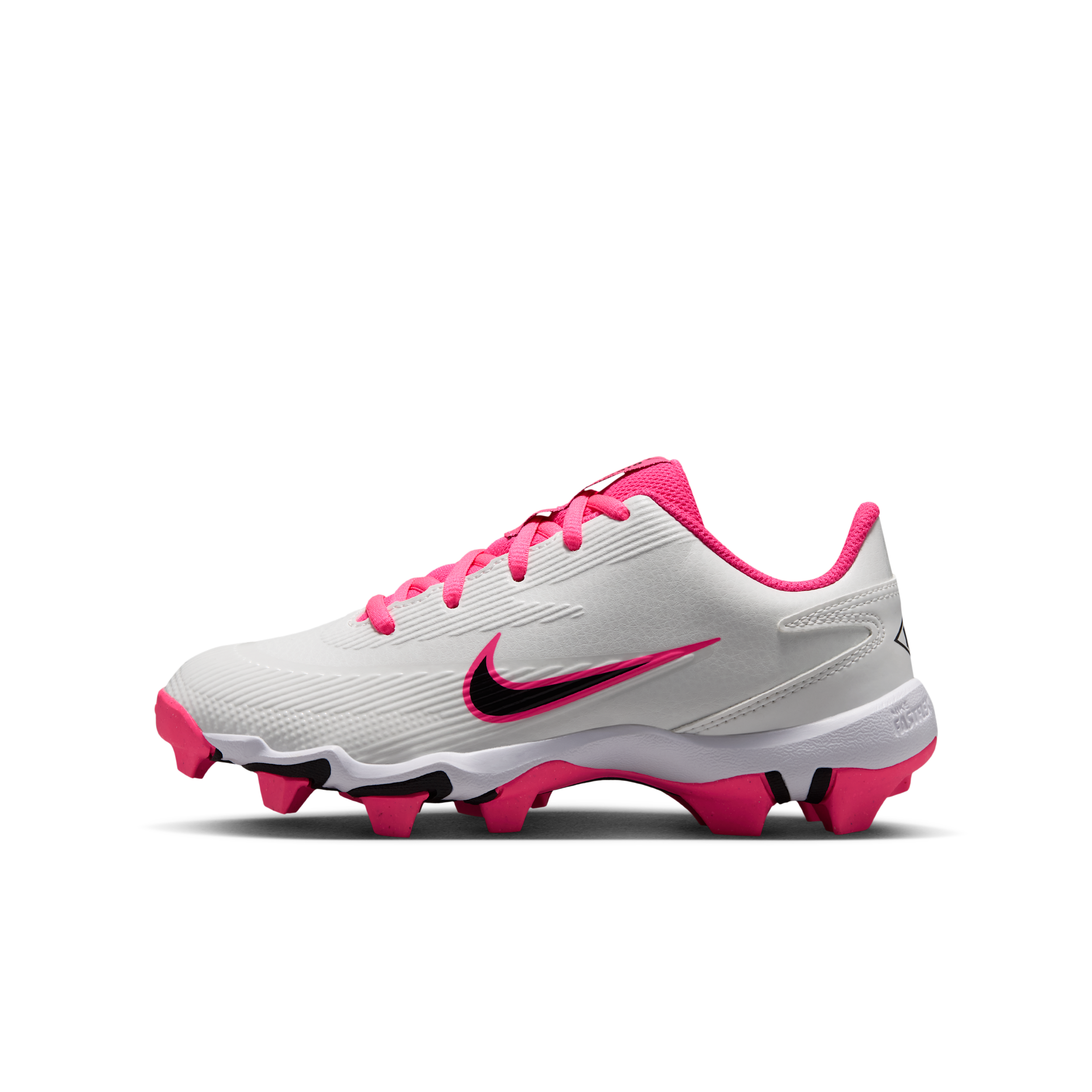Nike Diamond Clutch Big Kids' Softball Cleats in White | IX6034-101