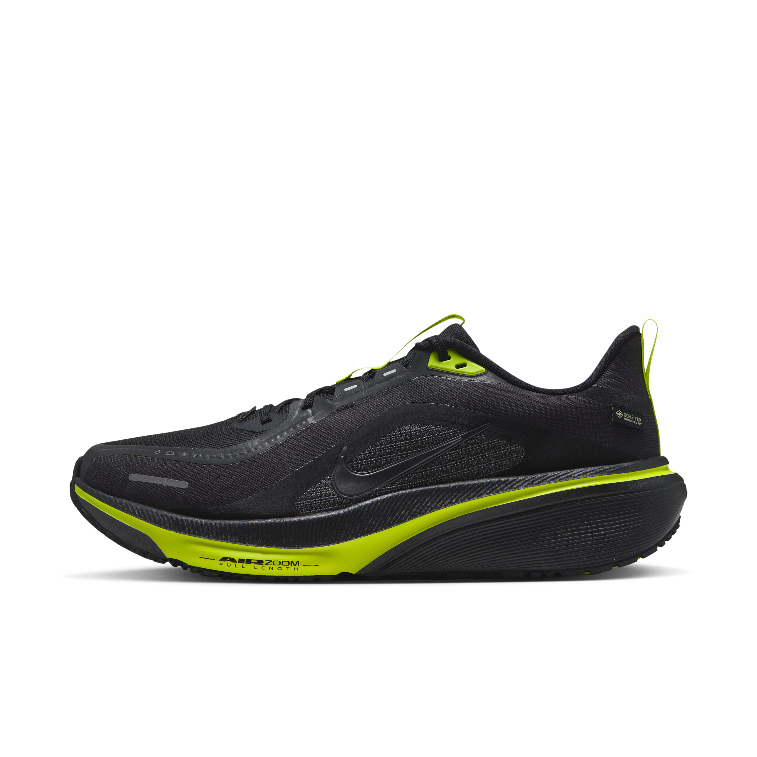 Nike Men's Pegasus 42 GORE-TEX Waterproof Road Running Shoes in Black | IQ0450-001