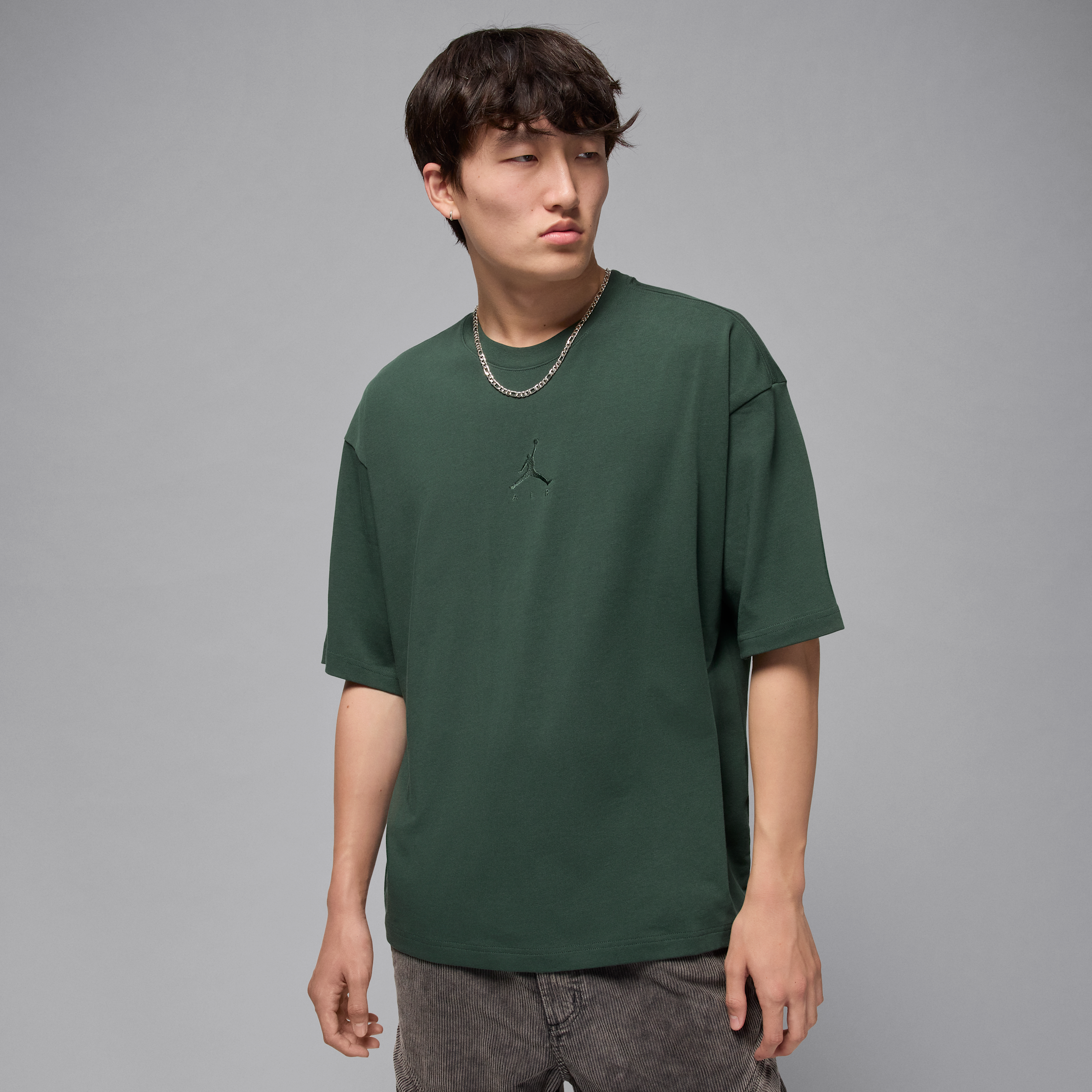 Jordan Men's  Flight Essentials Oversized T-shirt In Green