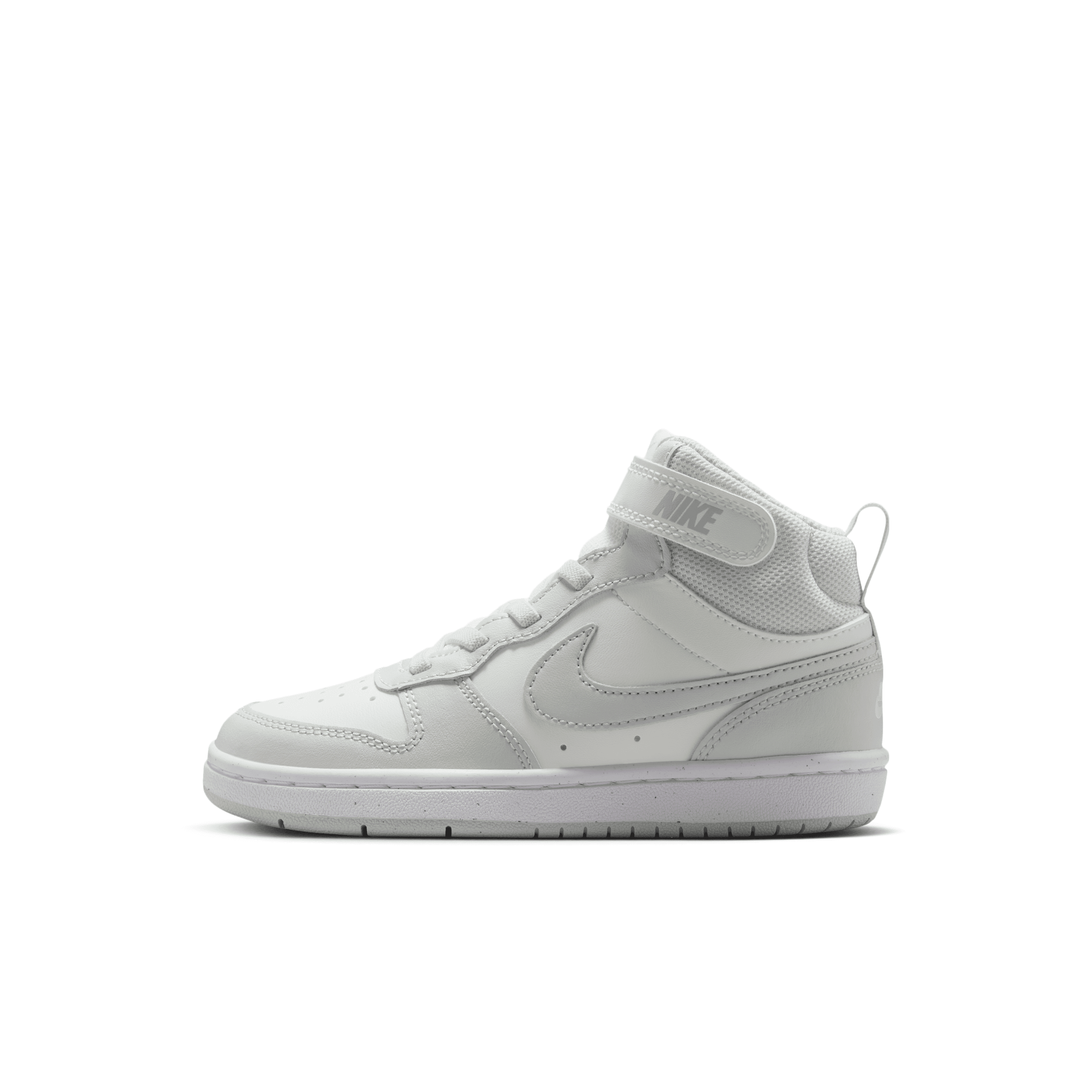 Nike Court Borough Mid 2 Little Kids' Shoes In White