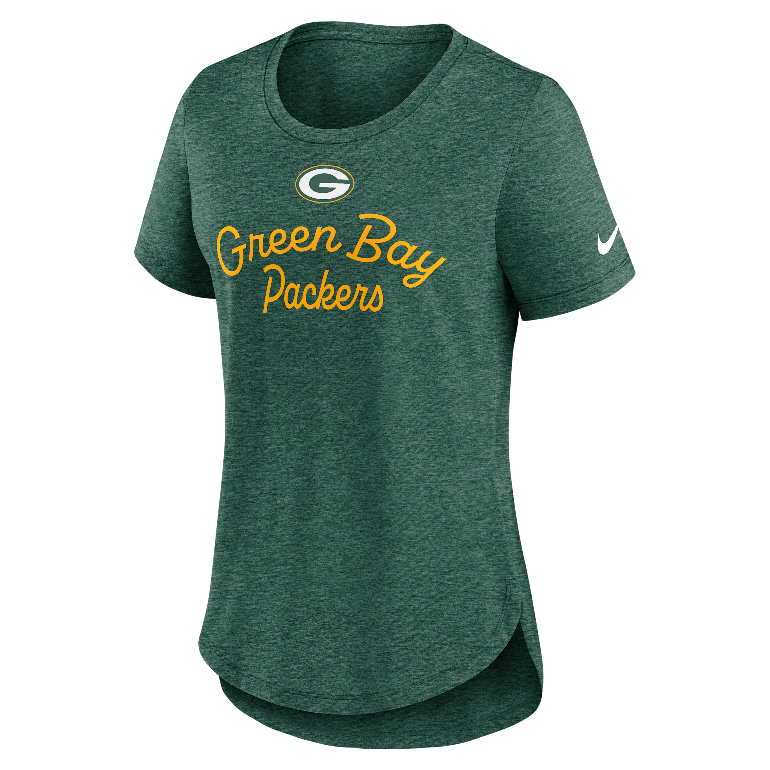 Nike Green Bay Packers Script  Women's Nfl T-shirt