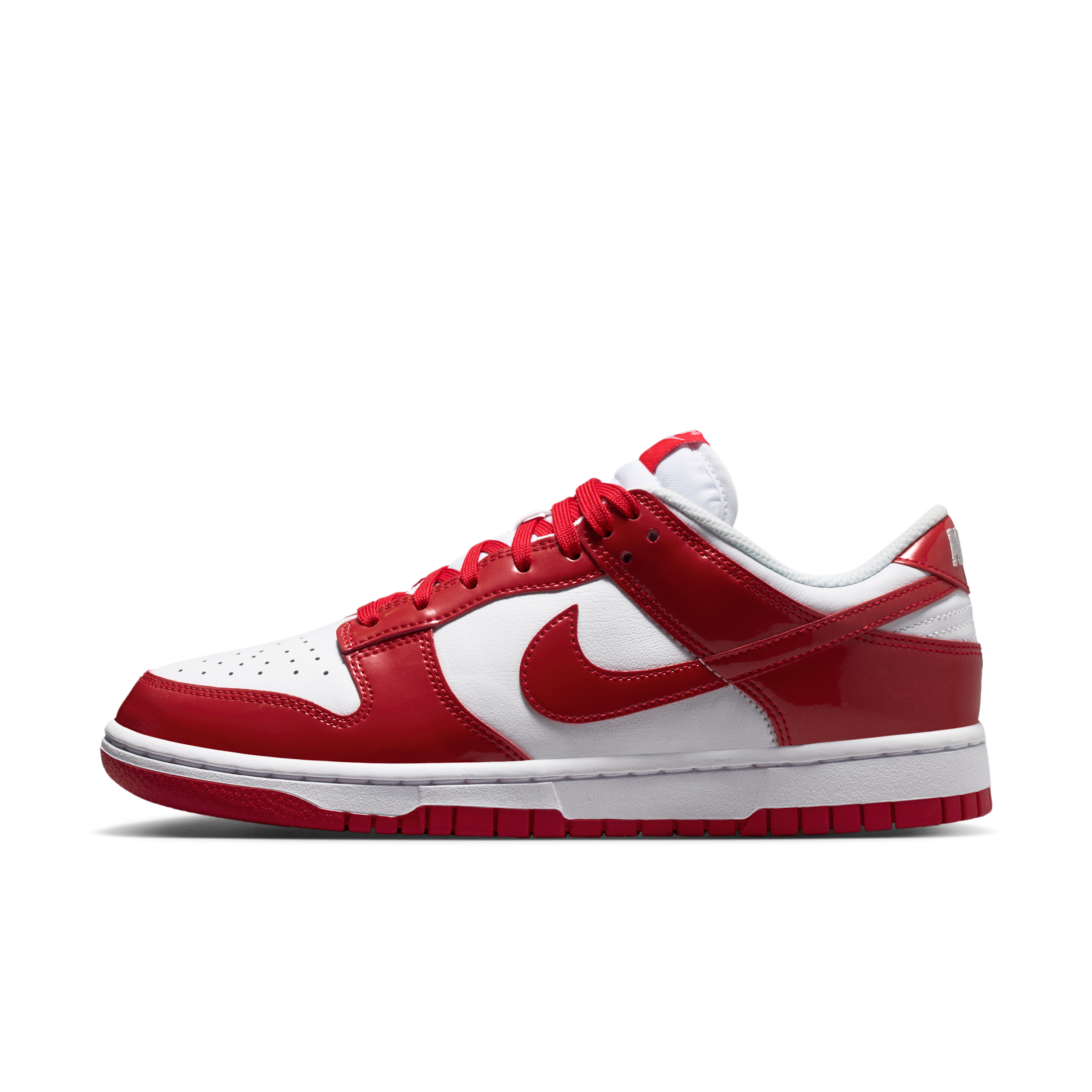 Nike Women's Dunk Low SE "Gloss" Shoes in White | IV5104-101