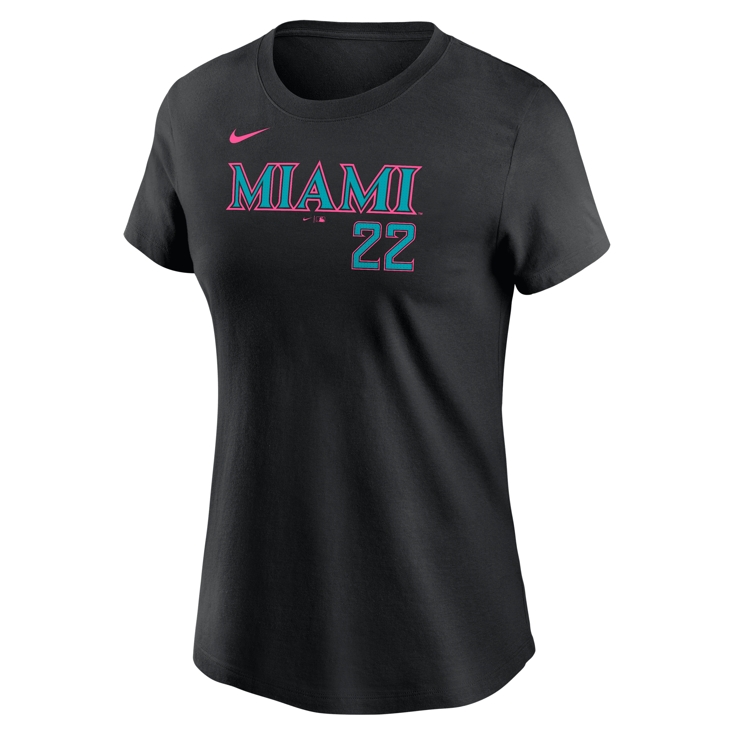 Nike Sandy Alcantara Miami Marlins City Connect Fuse Women's Mlb T-shirt