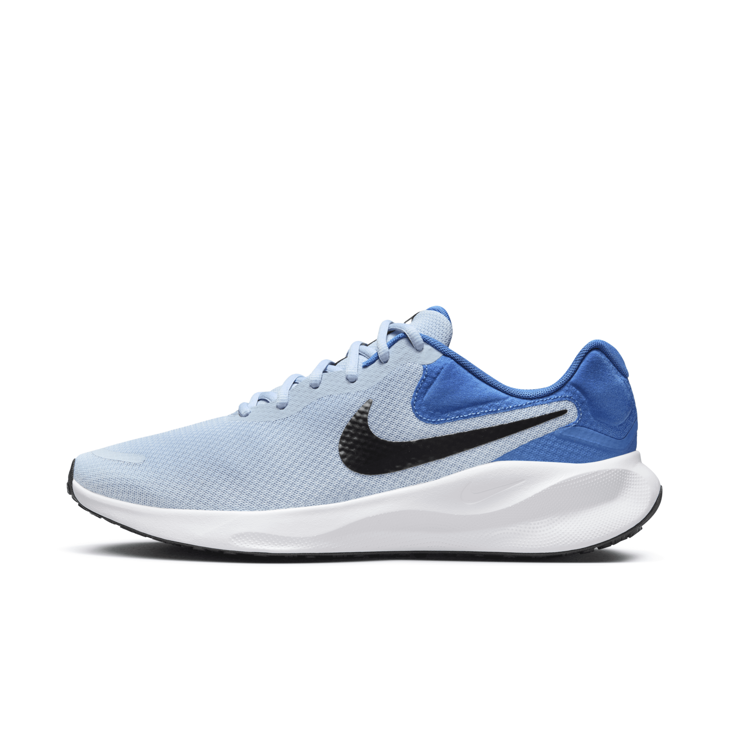 Nike Men's Revolution 7 Road Running Shoes (extra Wide) In Blue