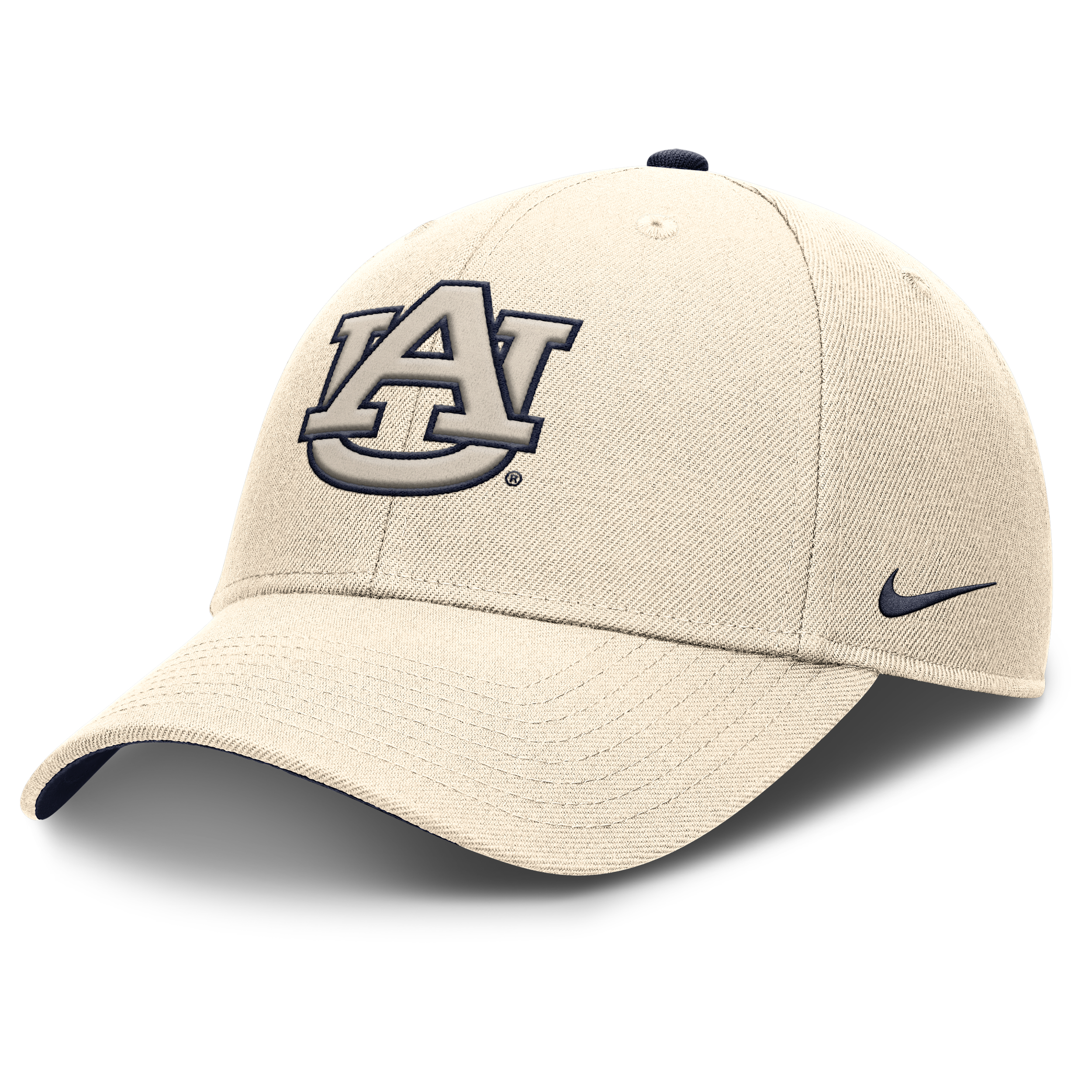Nike Auburn Primetime Rise  Men's Dri-fit College Trucker Adjustable Hat In Neutral