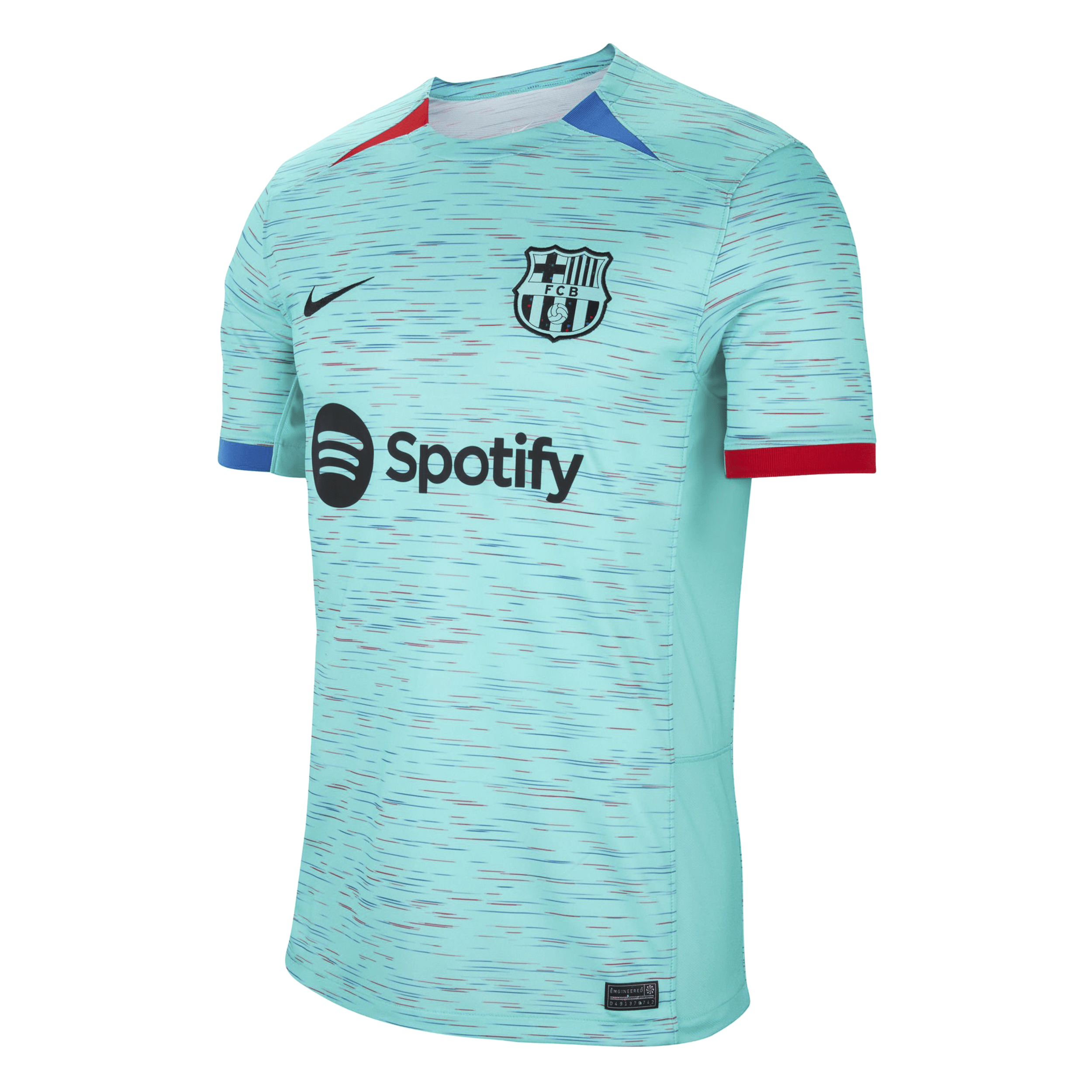 NIKE RONALD ARAUJO BARCELONA 2023/24 STADIUM THIRD  MEN'S DRI-FIT SOCCER JERSEY