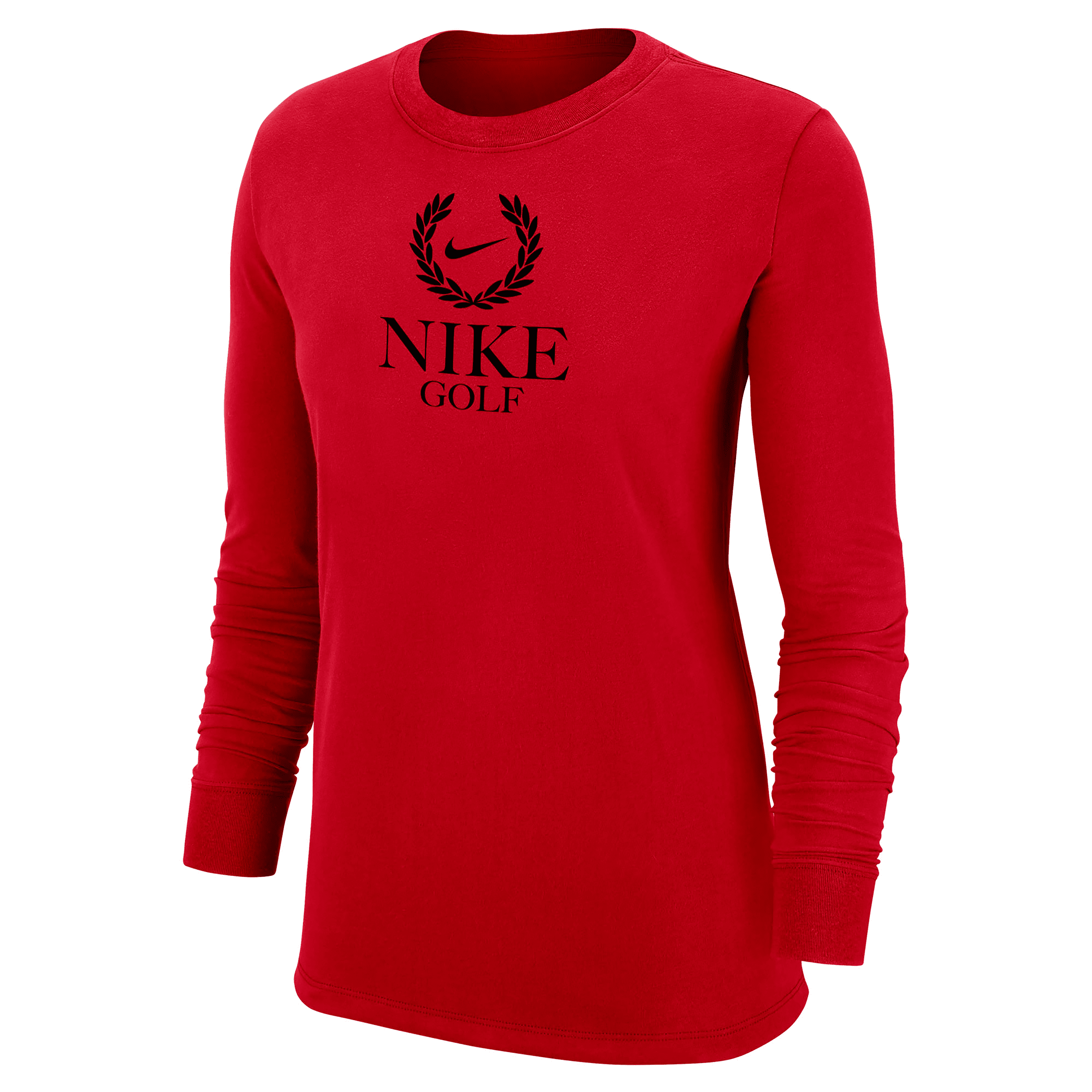 Nike Women's Golf Long-sleeve T-shirt In Red