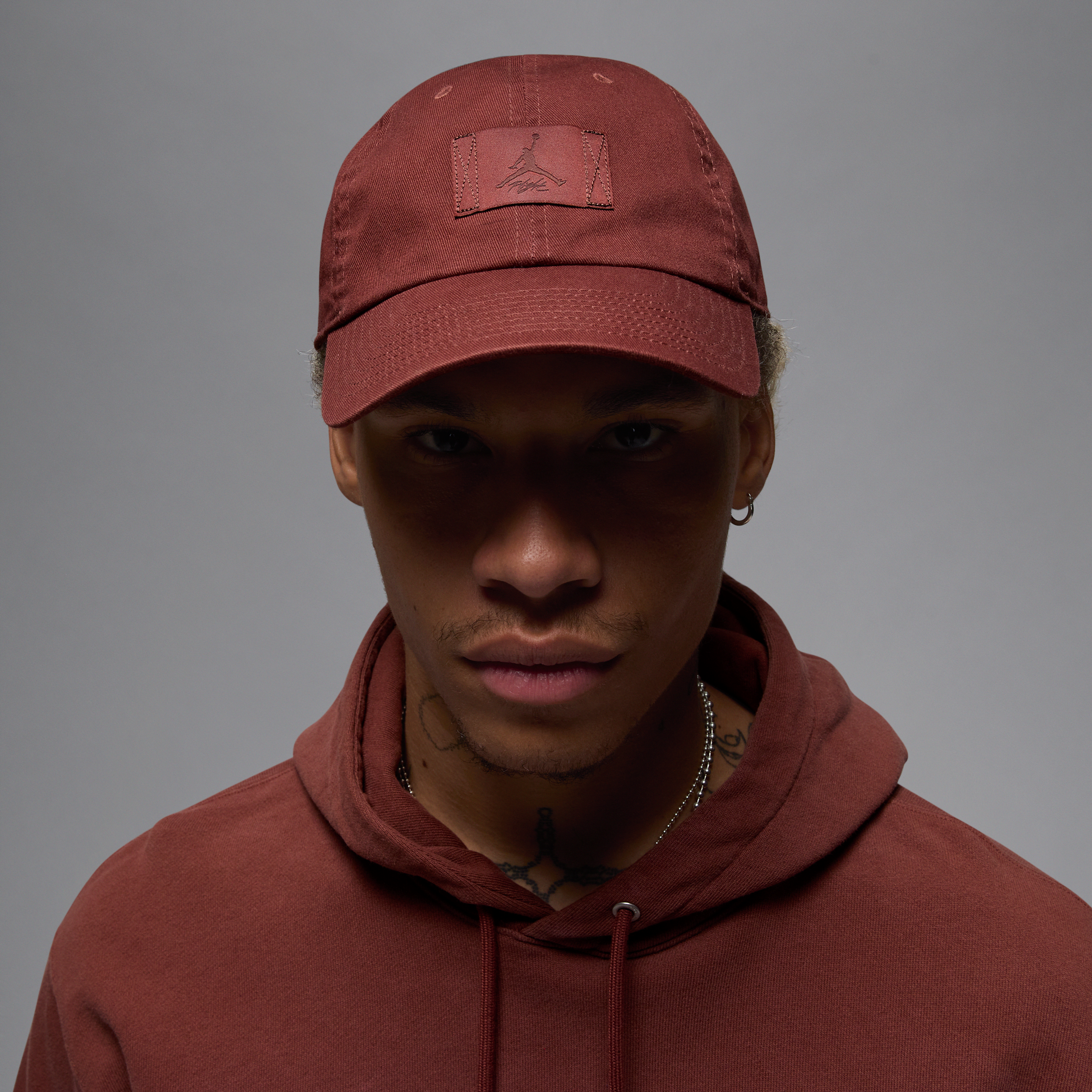 Jordan Club Cap Adjustable Hat In Brown