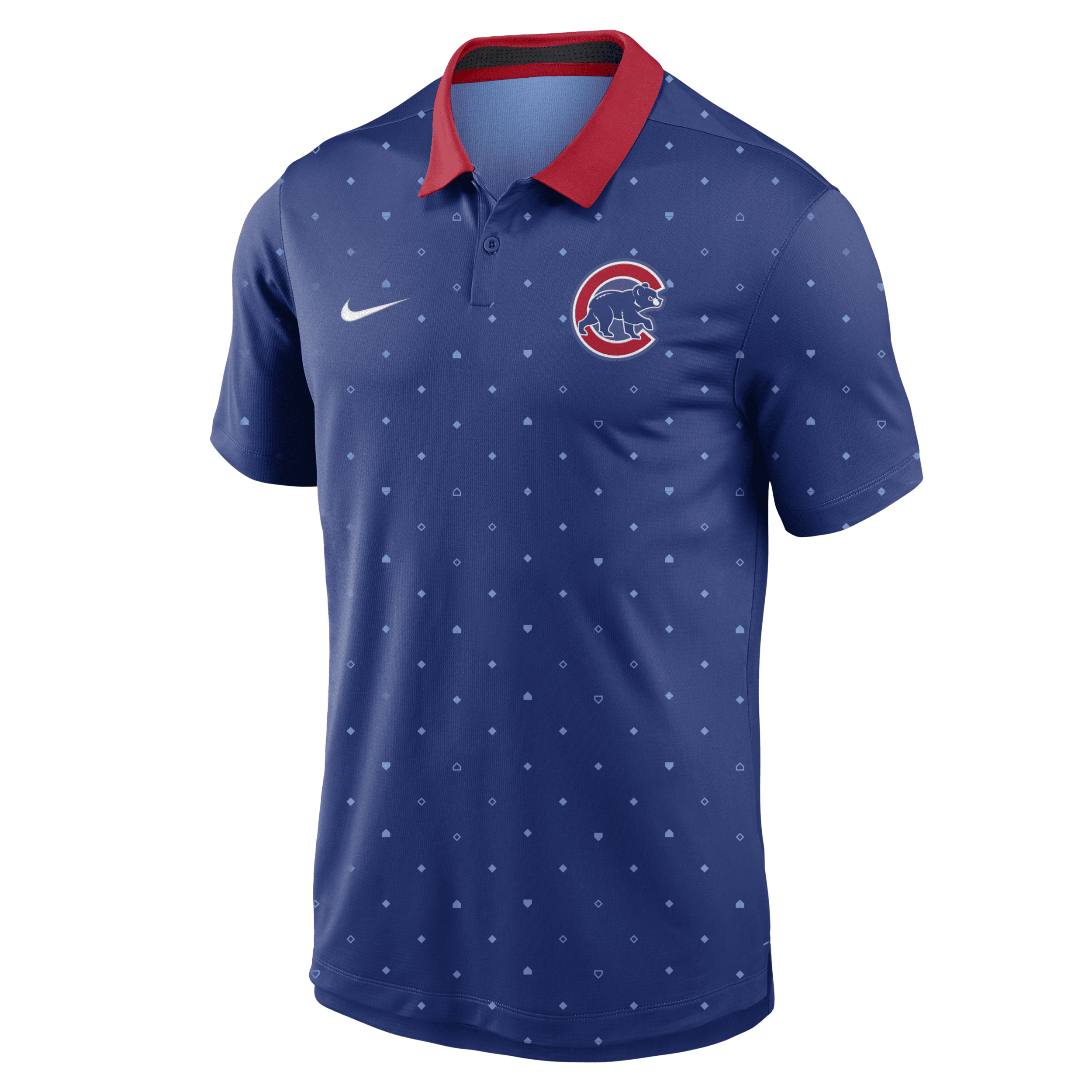 Shop Nike Chicago Cubs Legacy Icon Vapor  Men's Dri-fit Mlb Polo In Blue