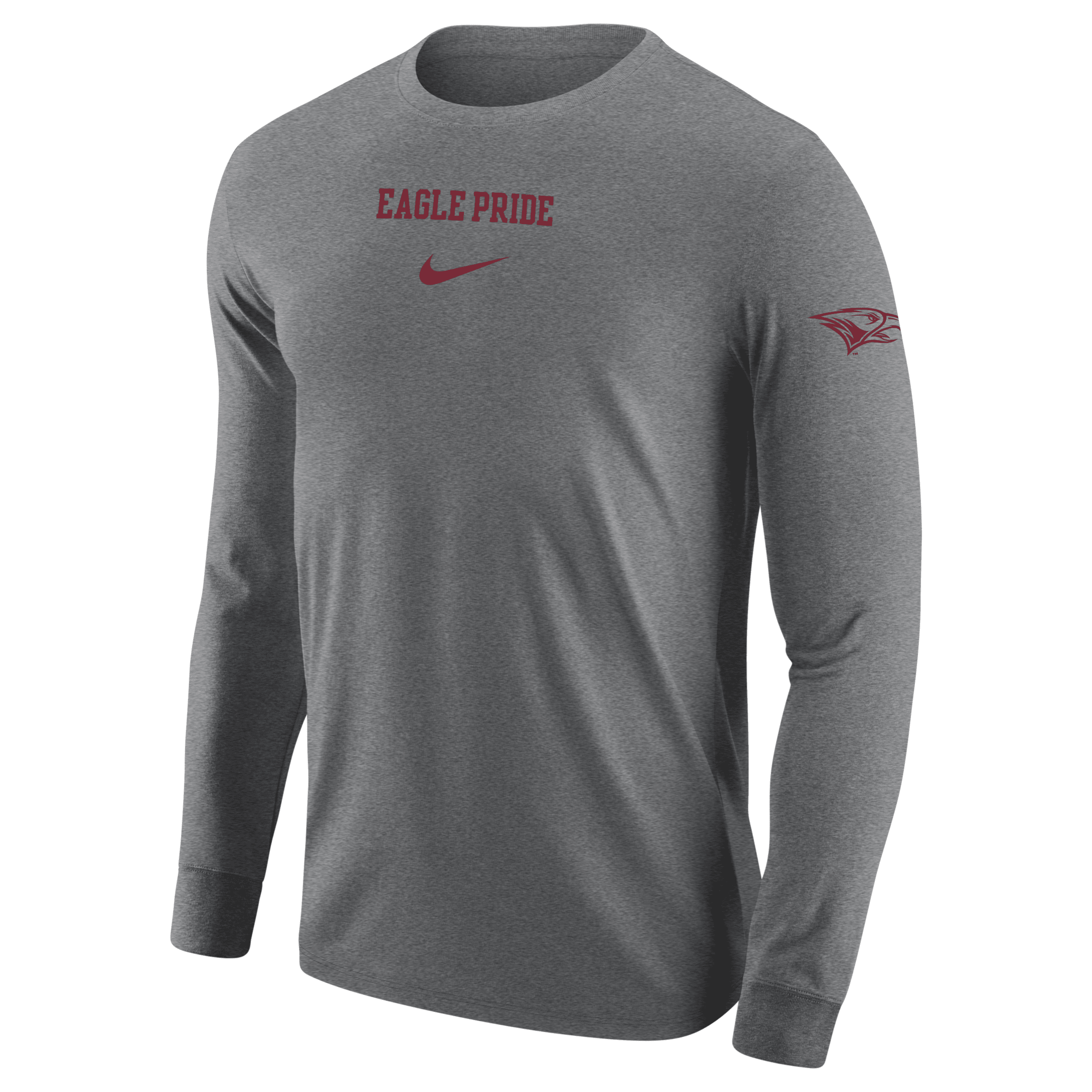 Shop Nike North Carolina Central  Men's College Long-sleeve T-shirt In Grey