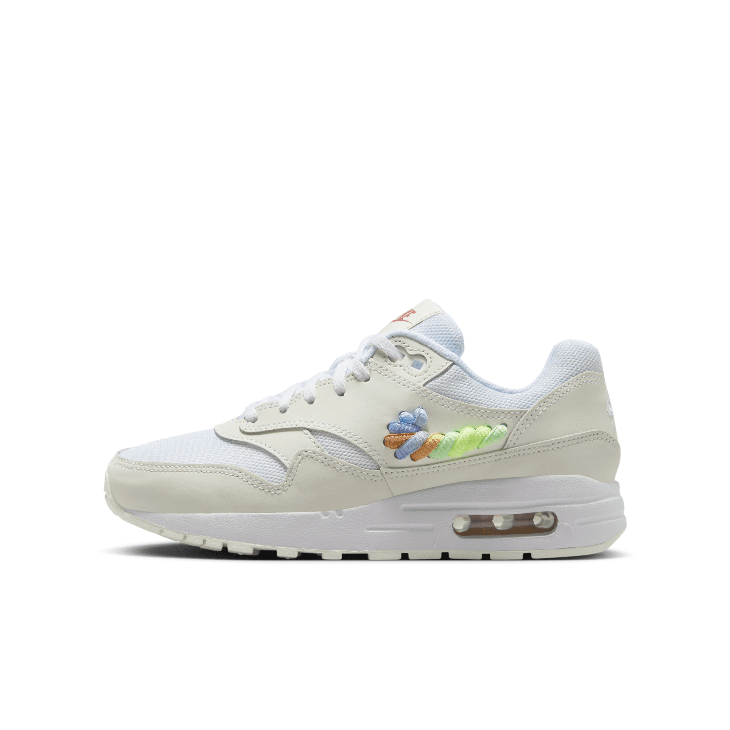 Shop Nike Air Max 1 Se Big Kids' Shoes In White