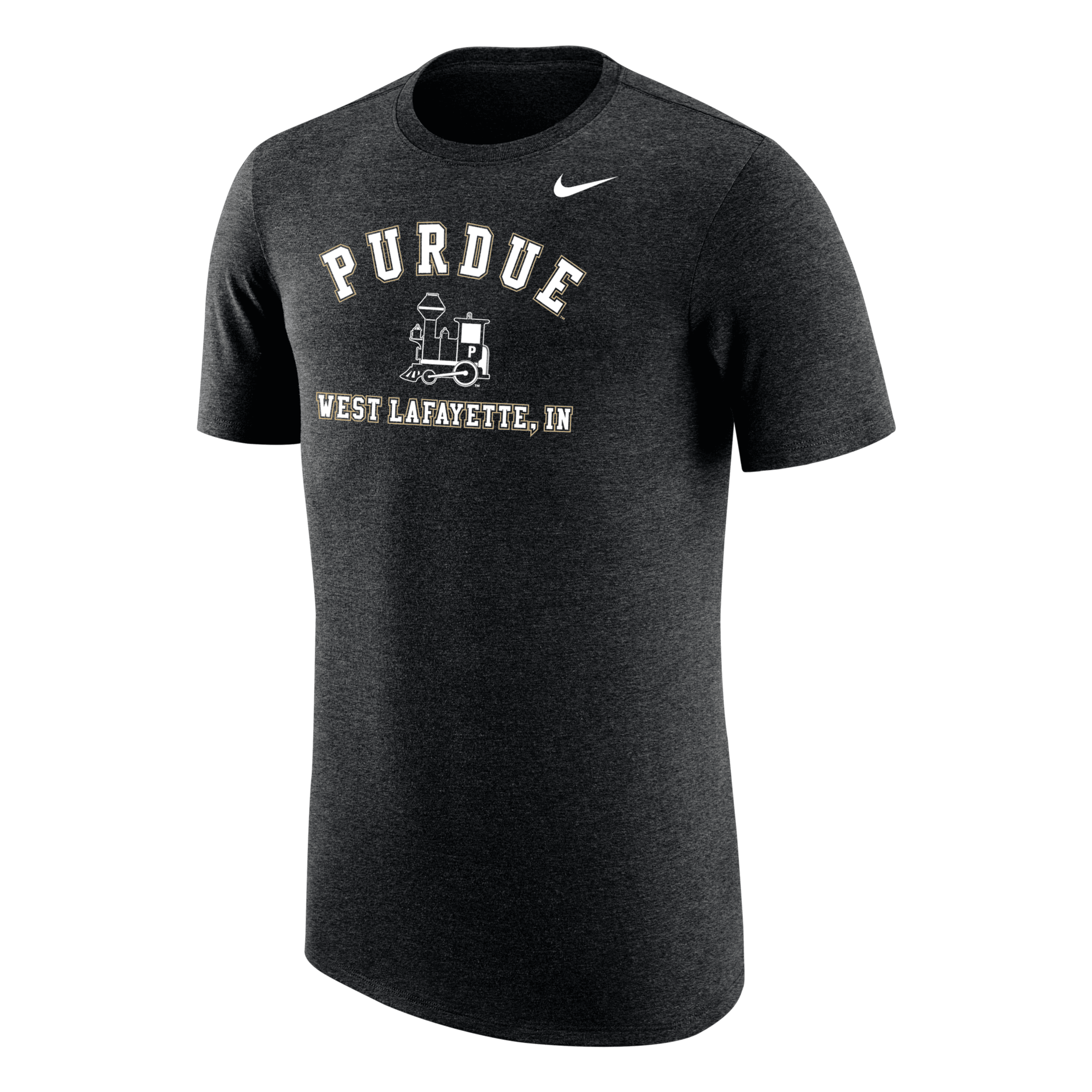 Nike Purdue  Men's College T-shirt In Black