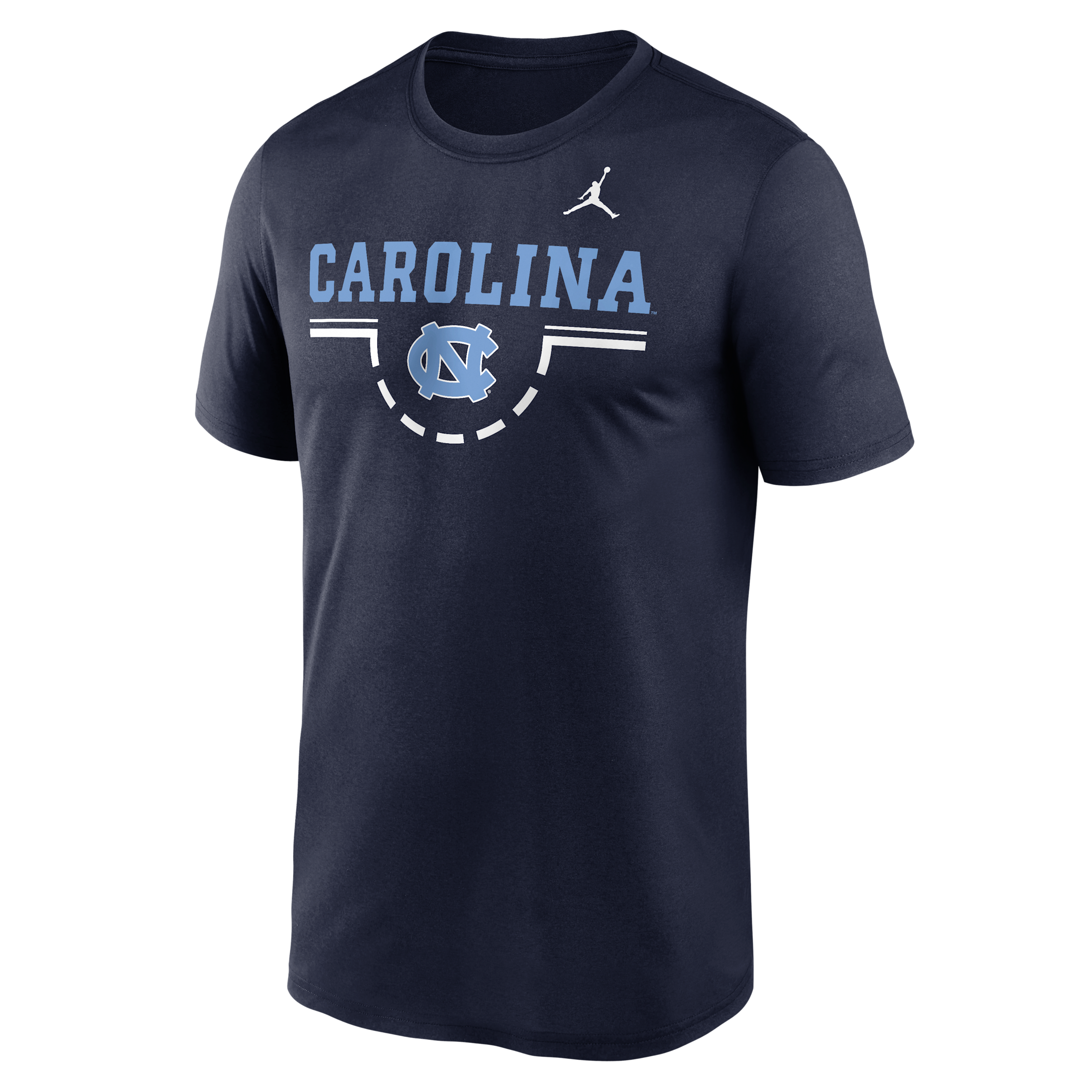 Men's North Carolina Courtside Jordan Brand Dri-FIT College T-Shirt in Blue | 0JTI41SNCN-5DA