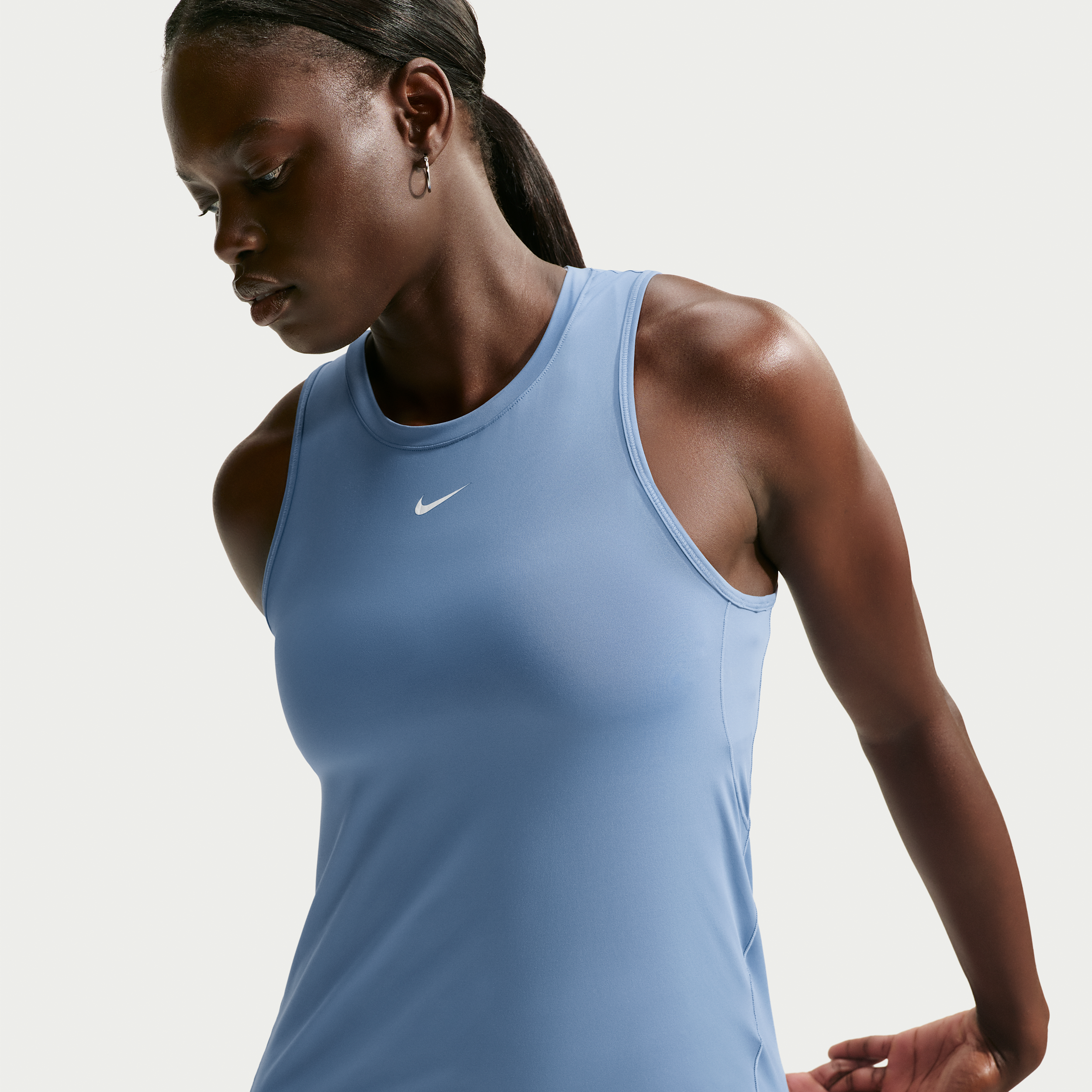 Nike Women's One Classic Dri-FIT Tank Top in Blue | FN2808-486