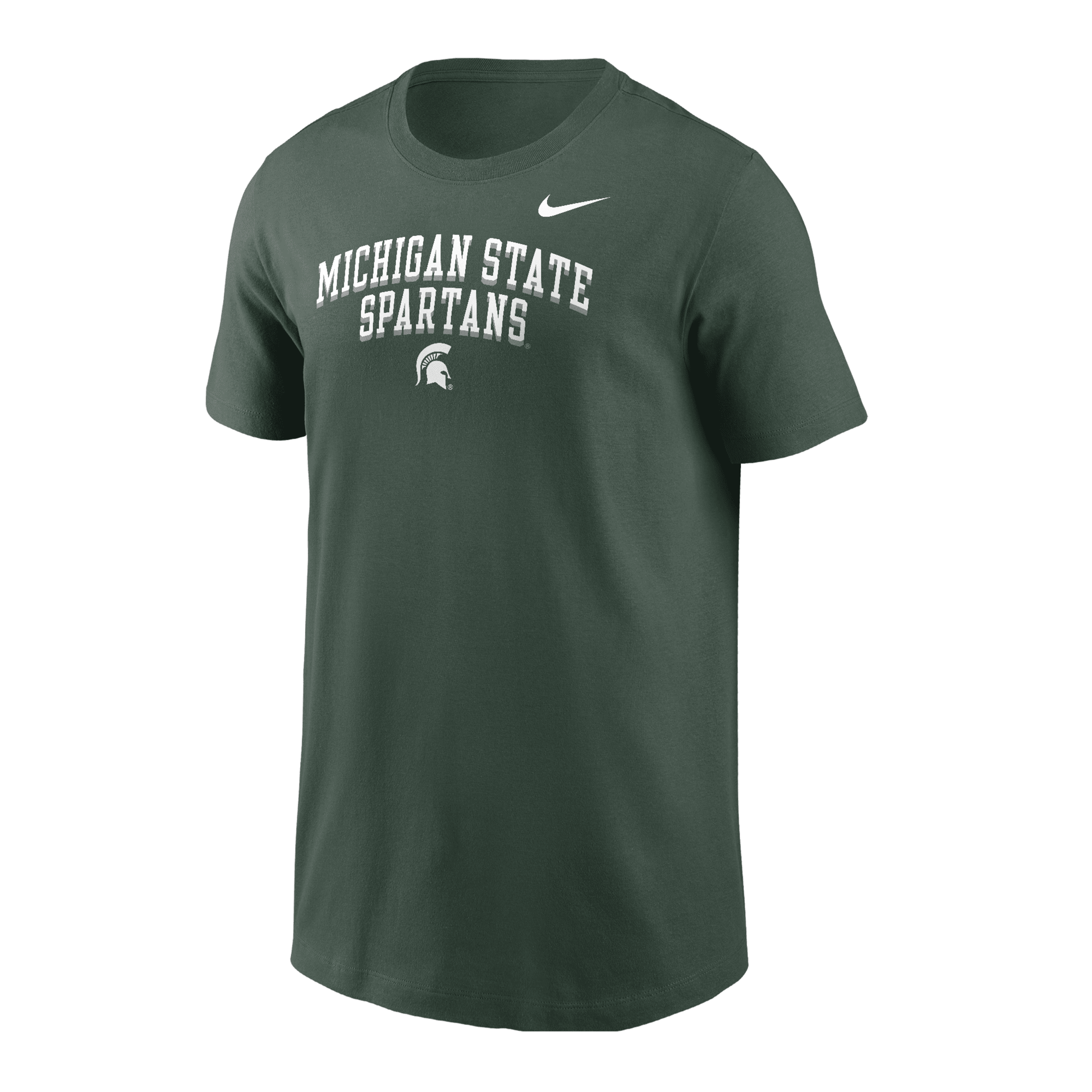 Shop Nike Michigan State Big Kids' (boys')  College T-shirt In Green
