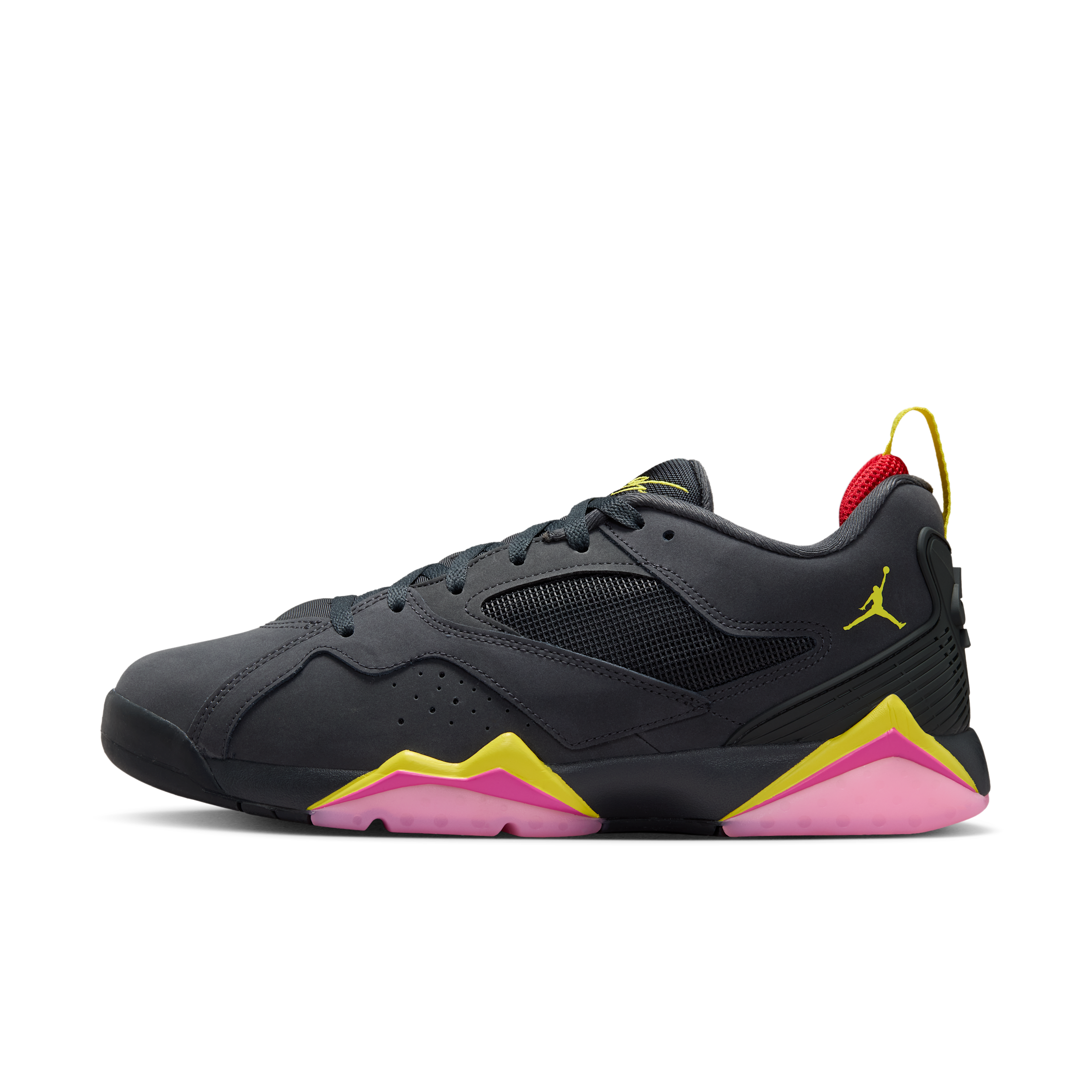 Air Jordan MVP 92 Shoes, Men's, M13/W14.5, Anthracite/Opti Yellow/Fire Pink/Lt Arctic Pink/Univ Red